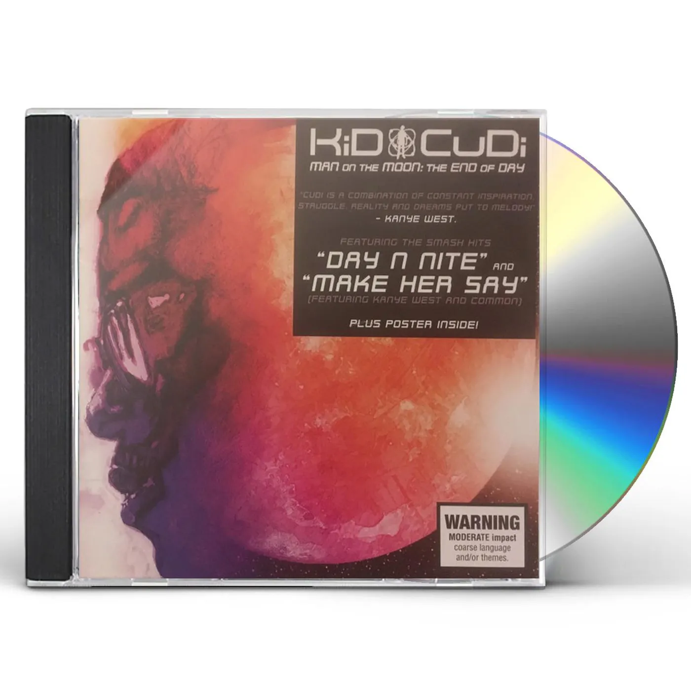 Kid Cudi MAN ON THE MOON: THE END OF DAY CD
