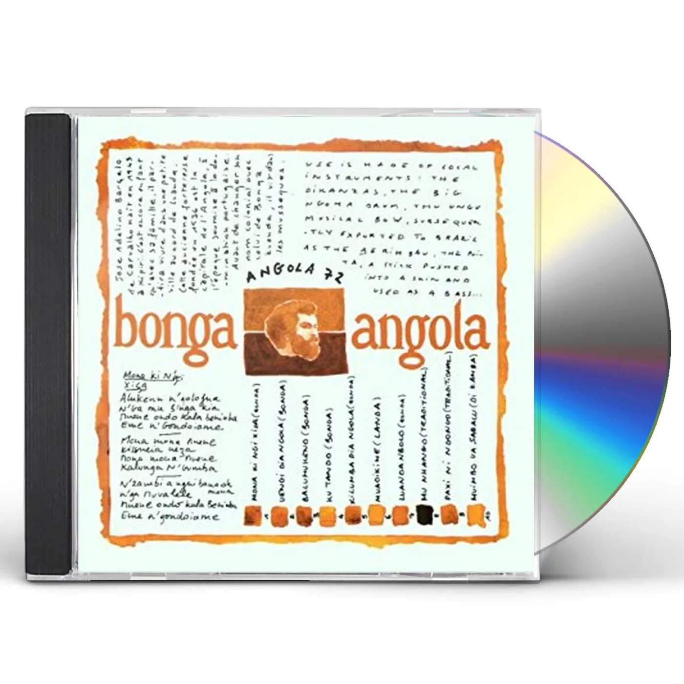 Bonga ANGOLA 72 CD