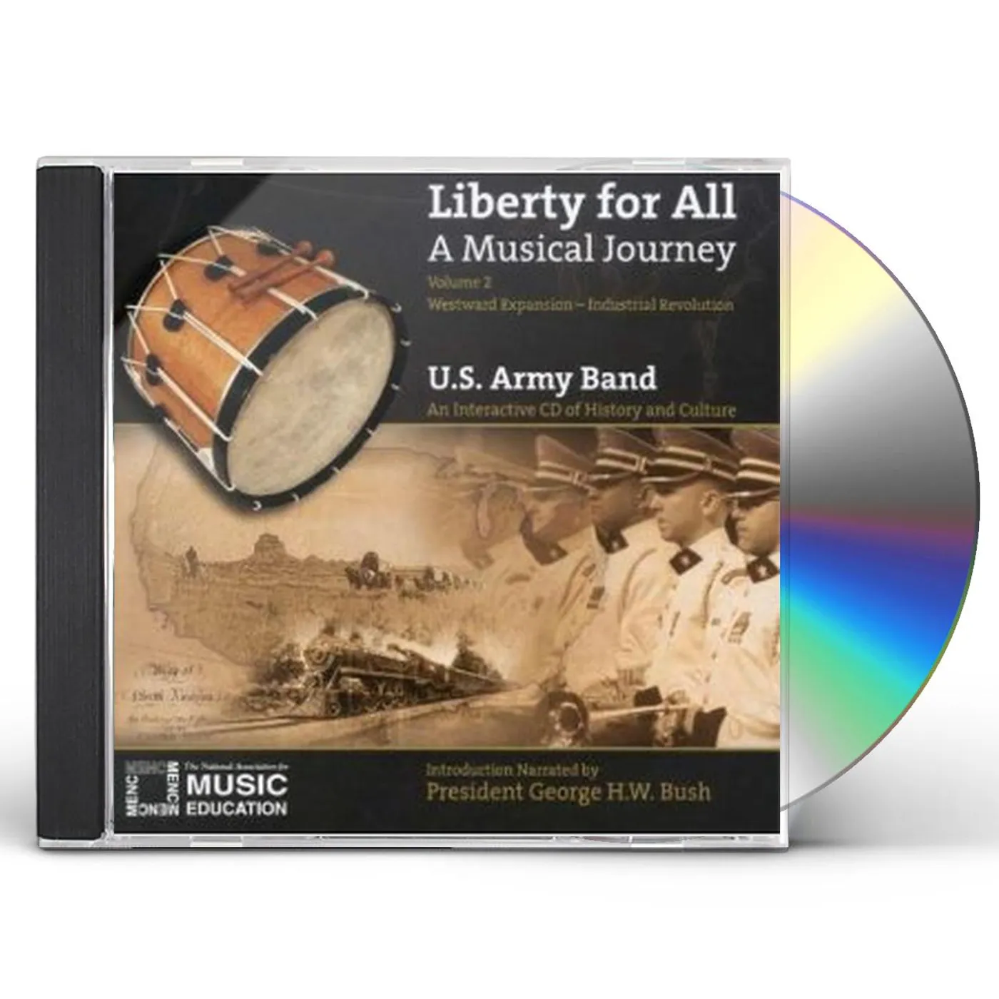 US Army Band LIBERTY FOR ALL: A MUSICAL JOURNEY 2 CD