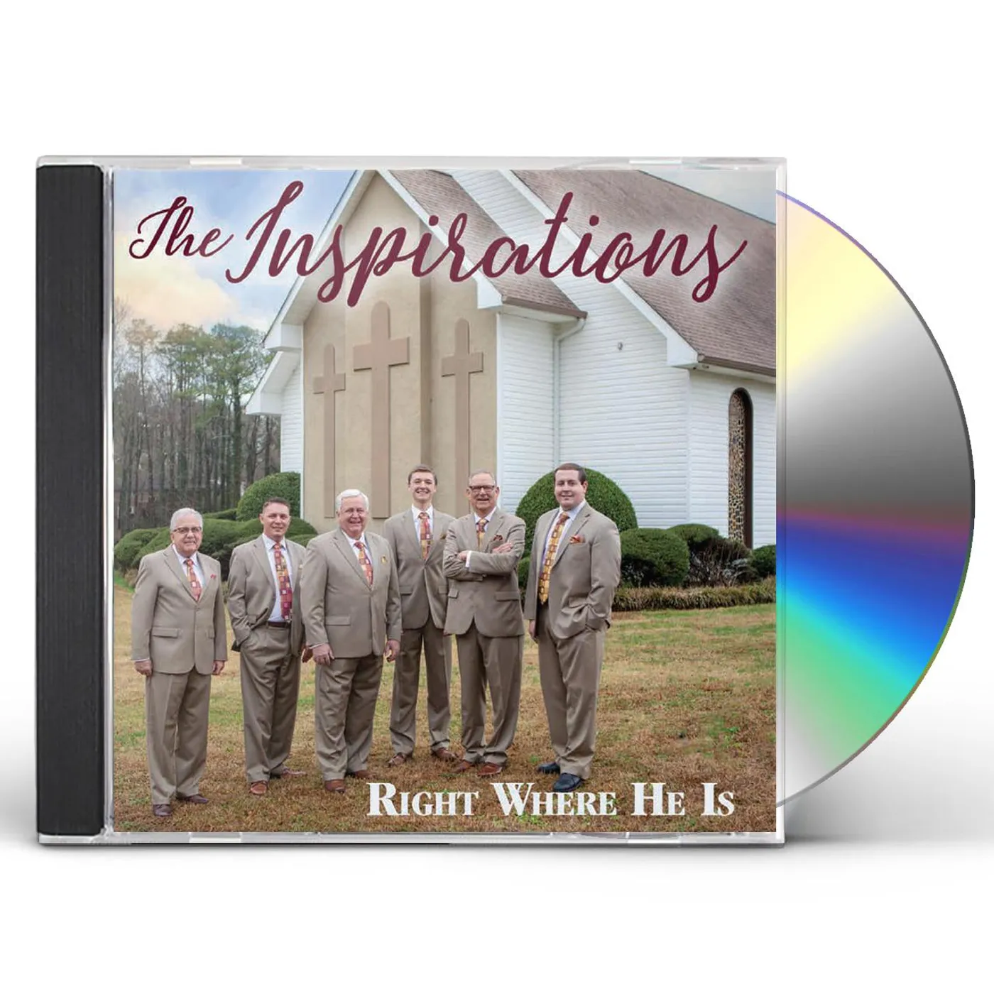 The Inspirations RIGHT WHERE HE IS CD