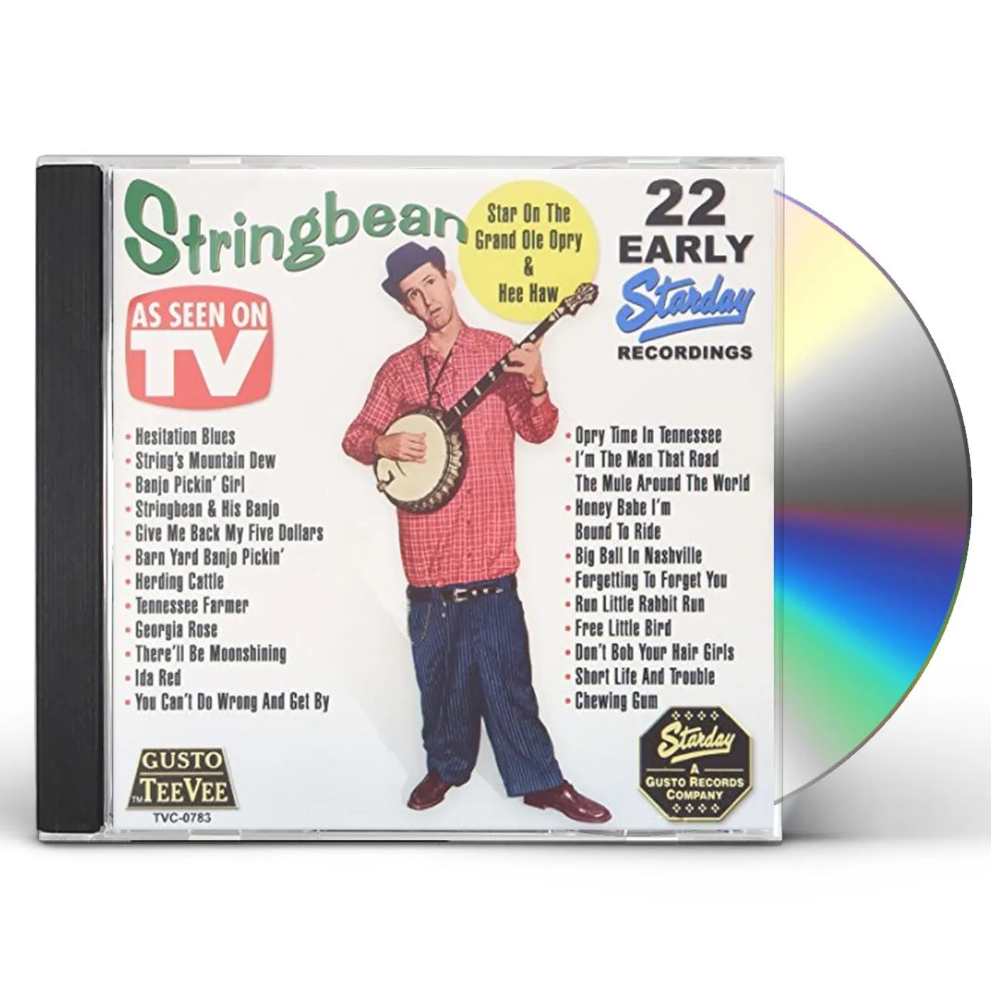 Stringbean 22 EARLY STARDAY RECORDINGS CD