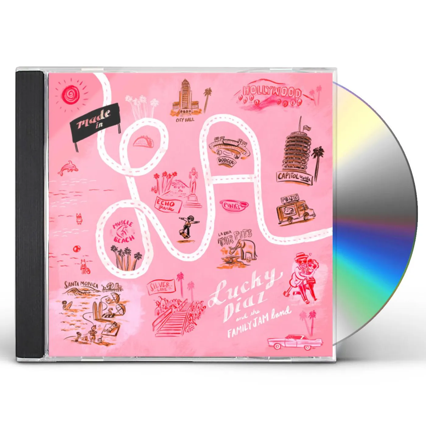 Lucky Diaz Made In LA CD