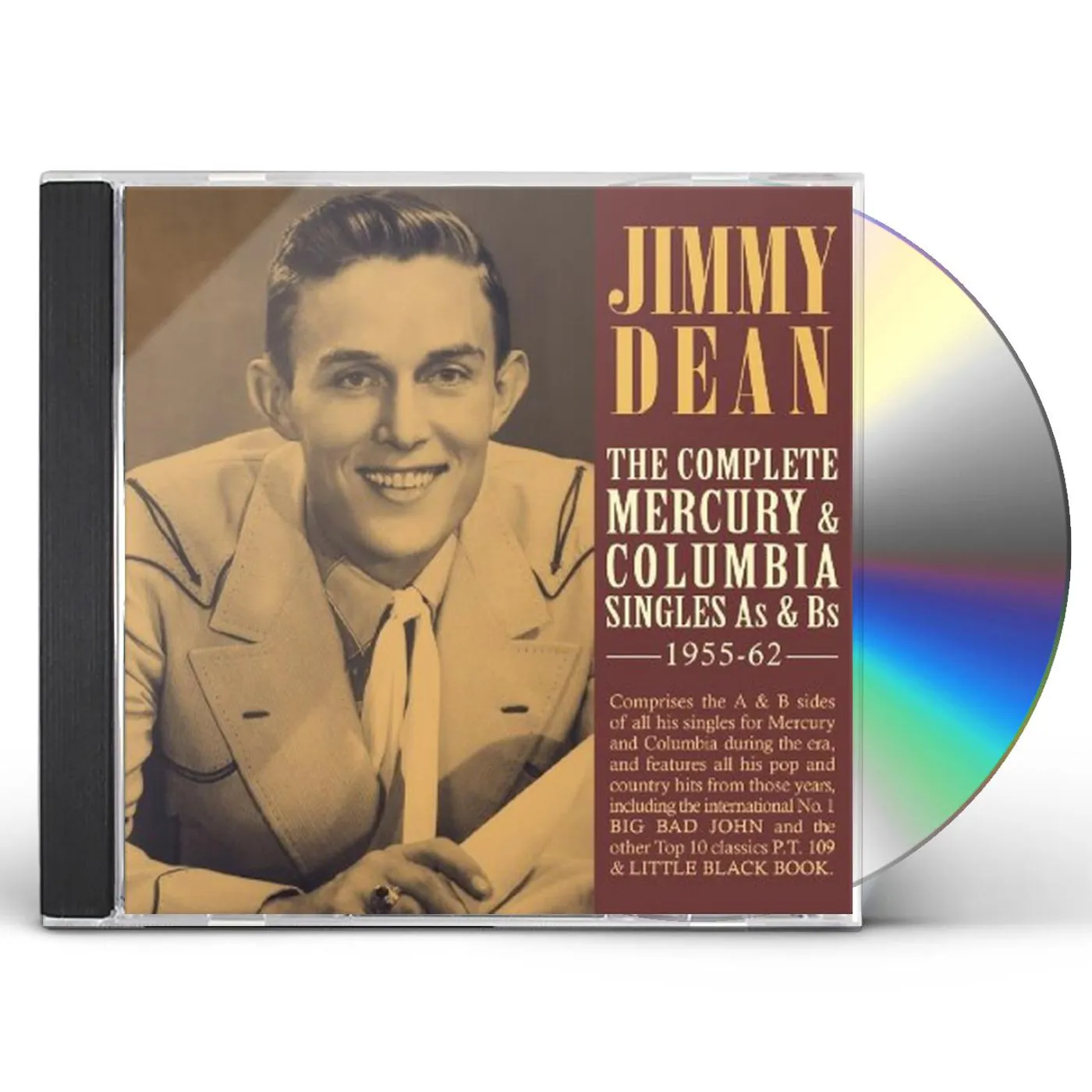Jimmy Dean COMPLETE MERCURY & COLUMBIA SINGLES AS & BS CD