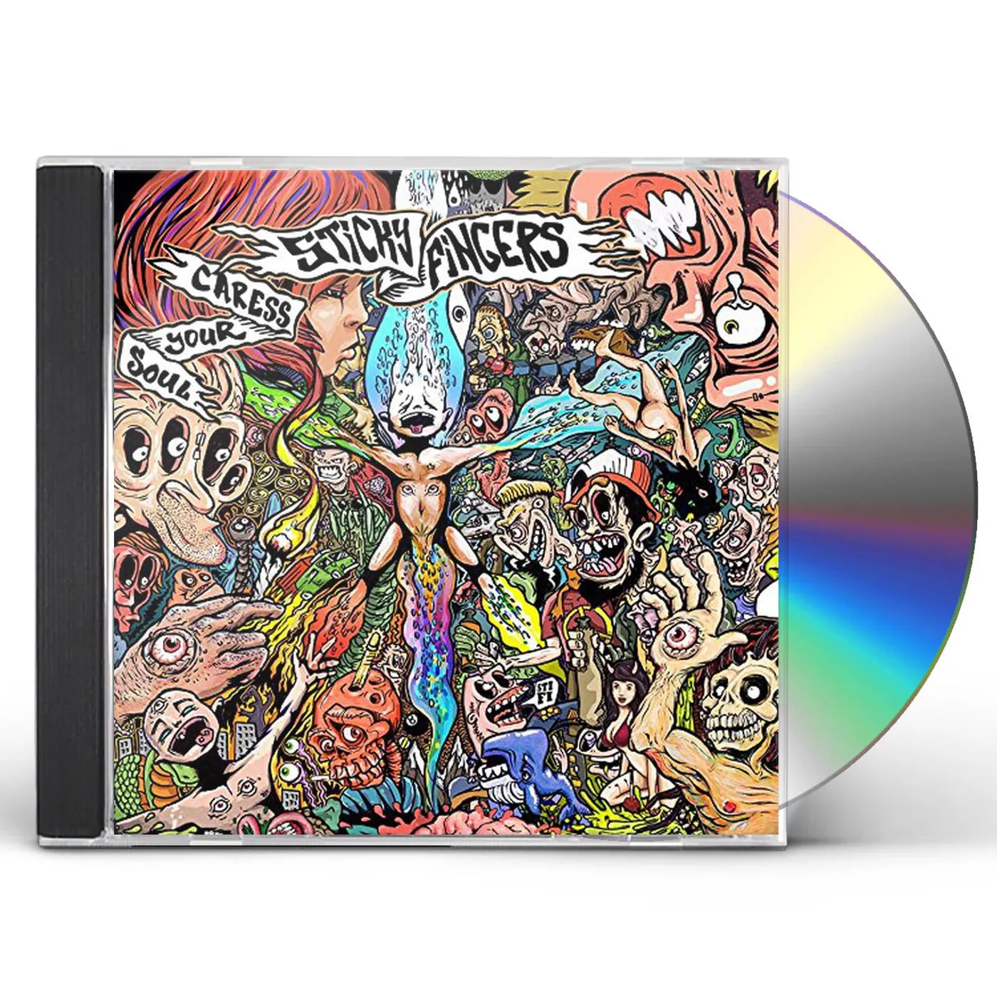 Sticky Fingers CARESS YOURSELF CD