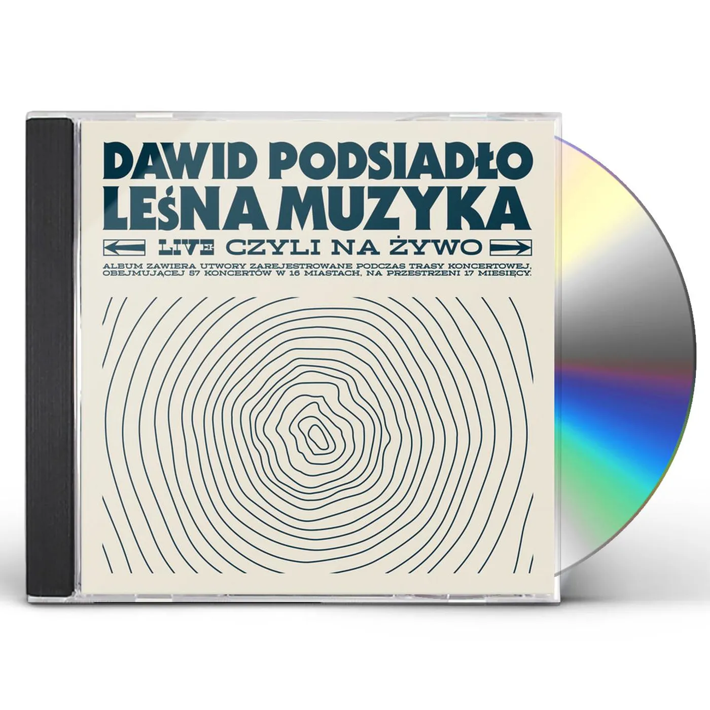 Dawid Podsiadło LESNA MUZYKA (LIVE CZYLI NA ZYWO) CD