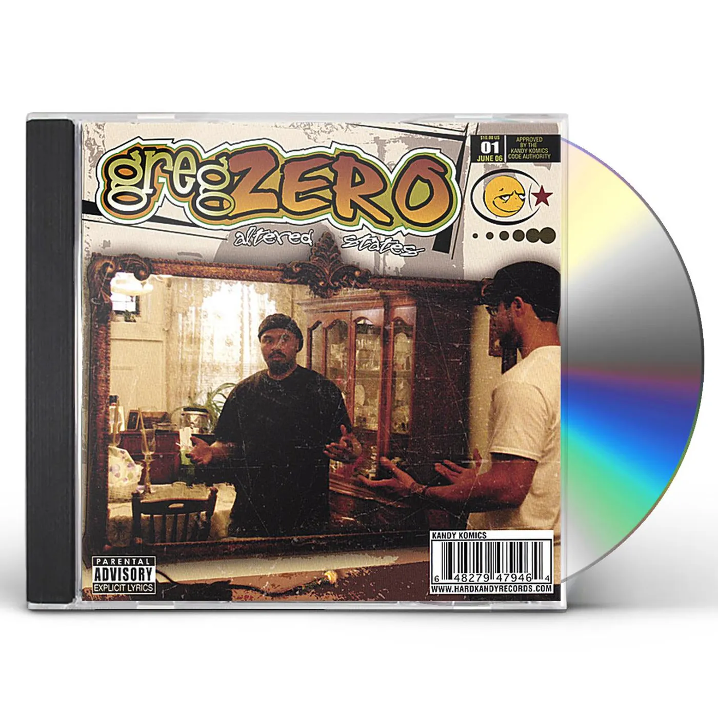 Greg Zero ALTERED STATES CD