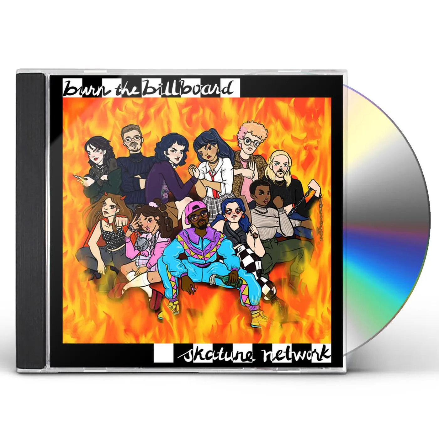 Skatune Network BURN THE BILLBOARD CD