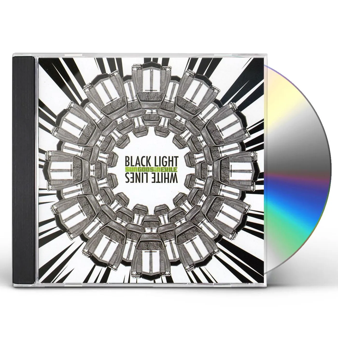 Sun Gods In Exile BLACK LIGHT WHITE LINES CD