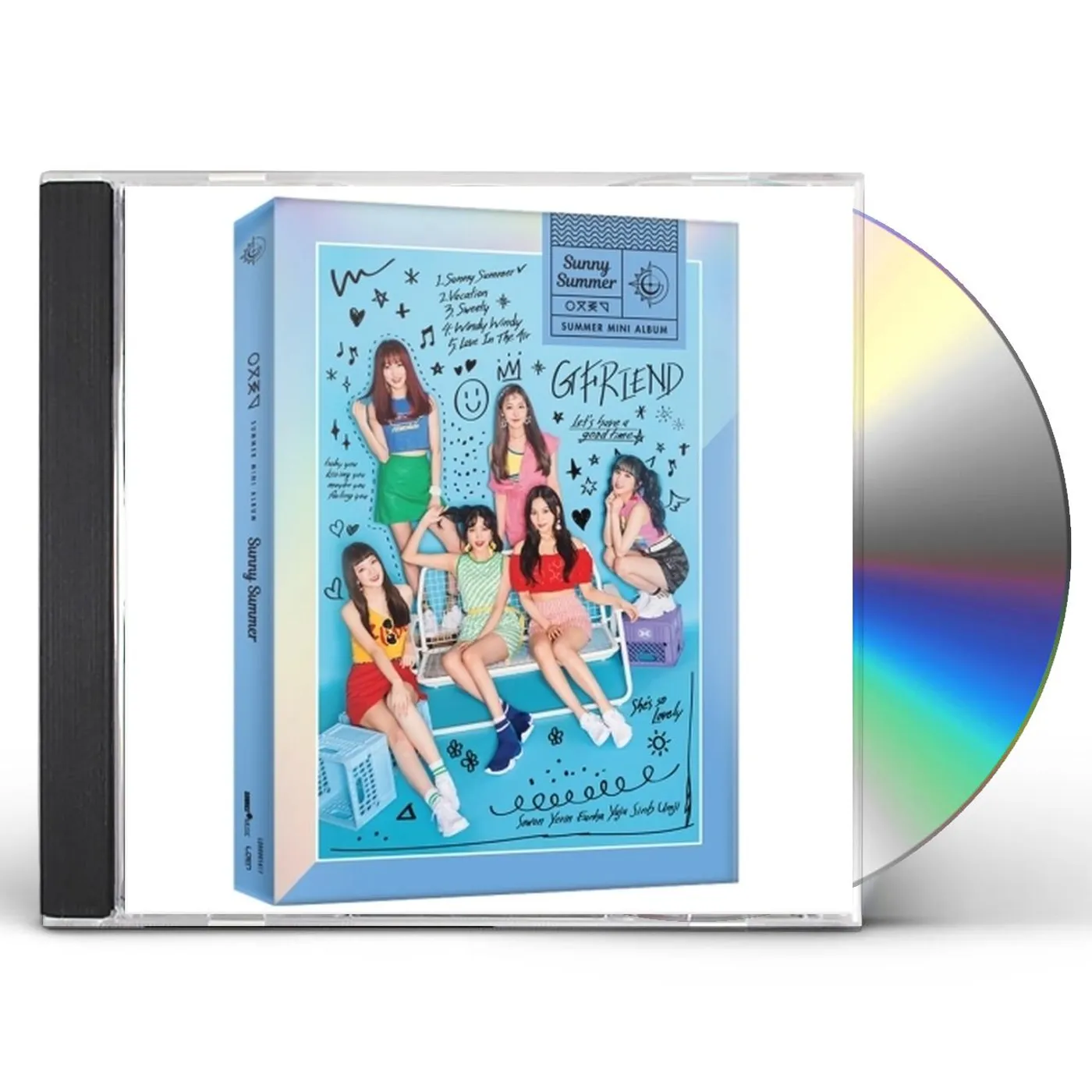 GFriend (여자친구) SUNNY SUMMER (SUMMER VERSION) CD