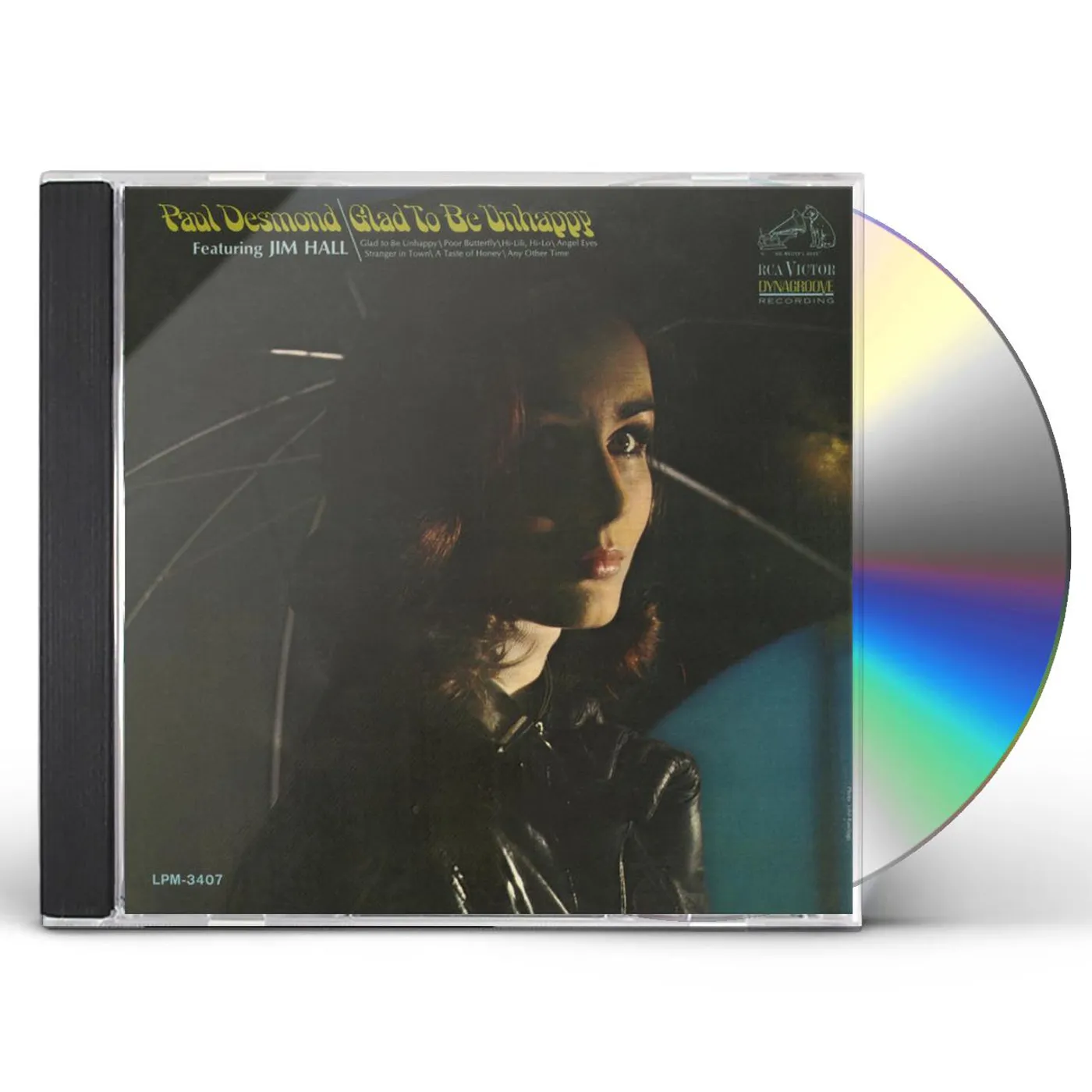 Paul Desmond GLAD TO BE UNHAPPY CD