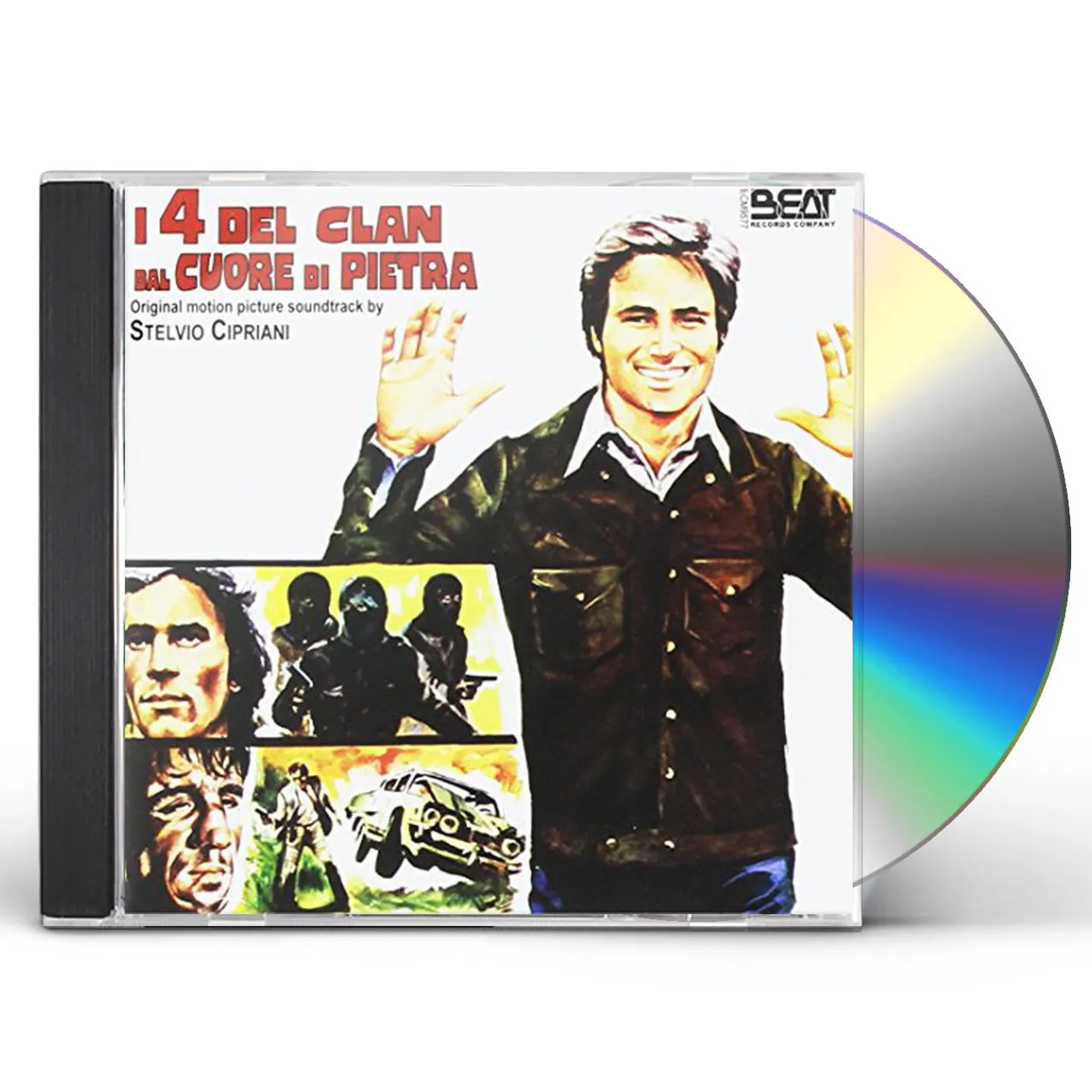 Stelvio Cipriani I 4 DEL CLAN DAL CUORE DI PIETRA / Original Soundtrack CD