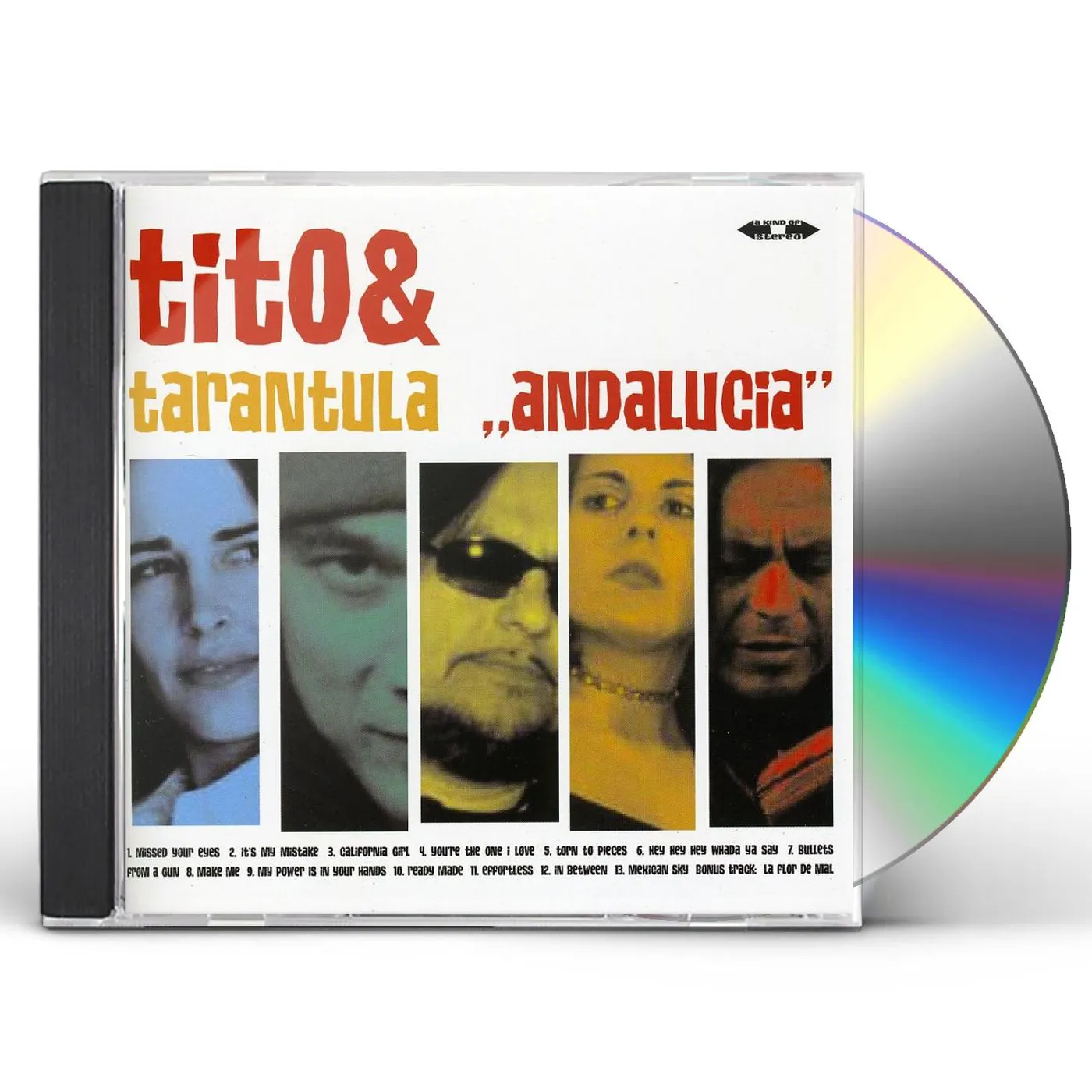 Tito & Tarantula ANDALUCIA CD