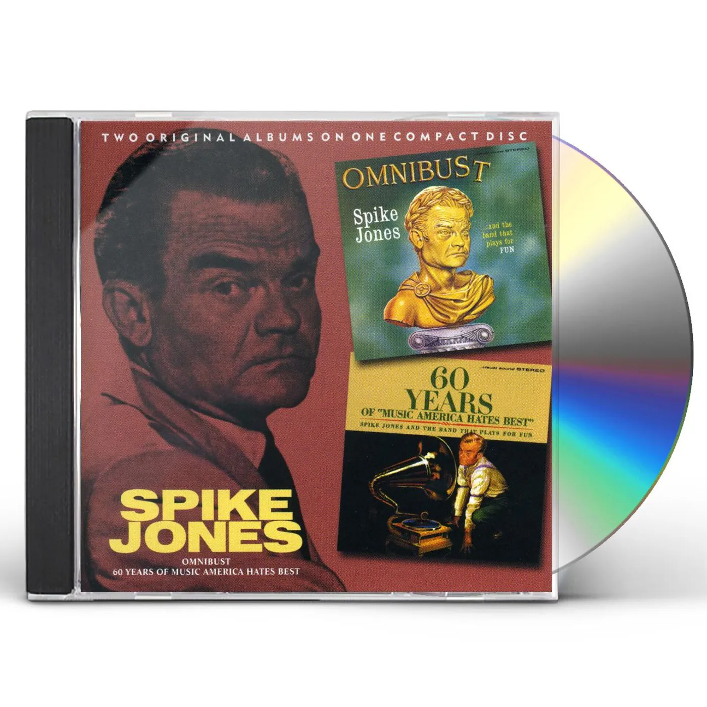 Spike Jones OMNIBUST: 60 YEARS OF MUSIC AMERICA HATES BEST CD