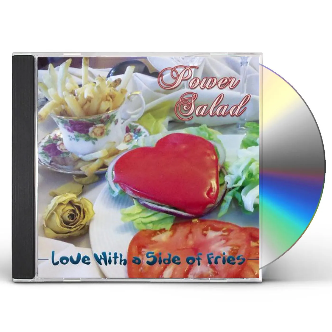 Power Salad LOVE WITH A SIDE OF FRIES CD