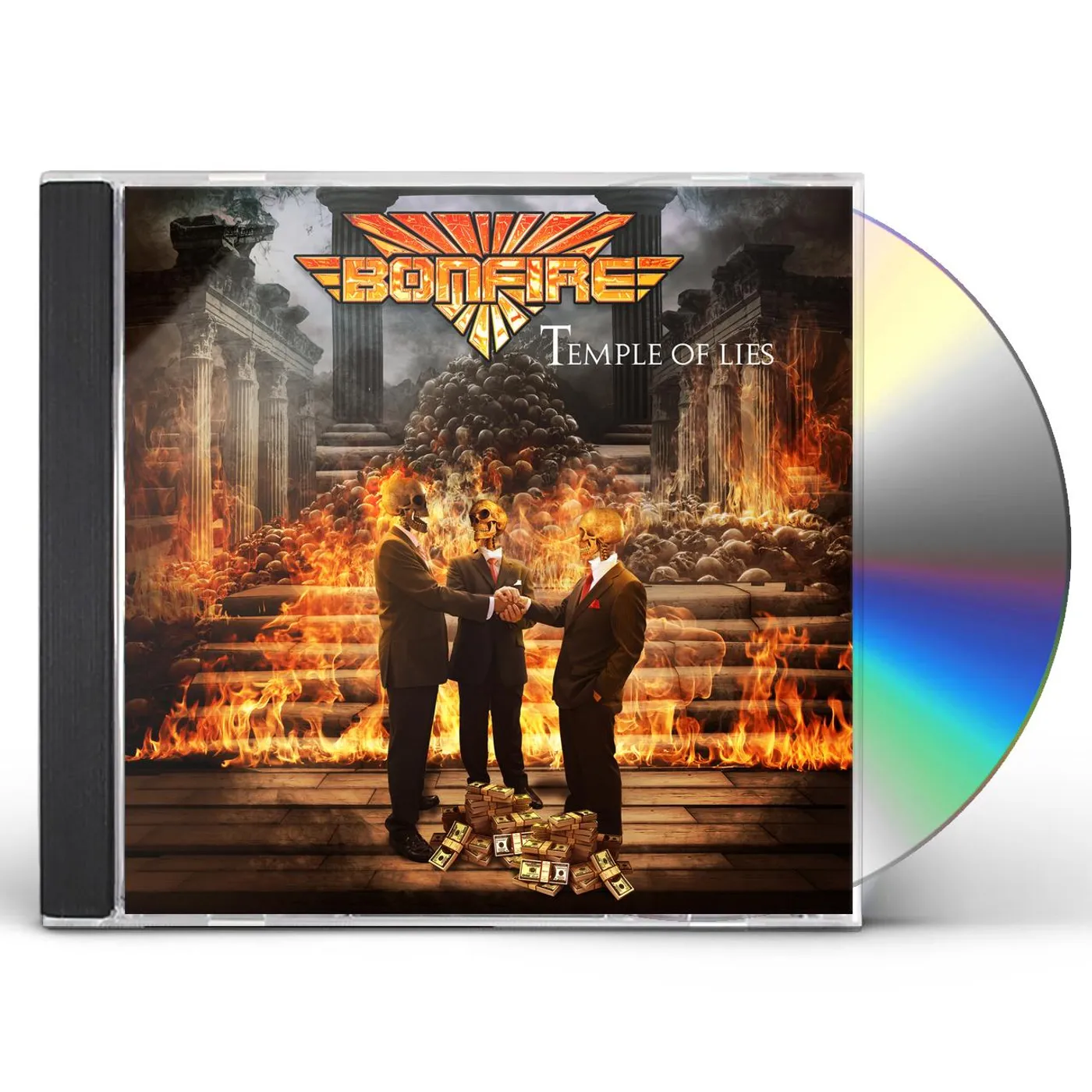 Bonfire TEMPLE OF LIES (DIGIPAK) CD