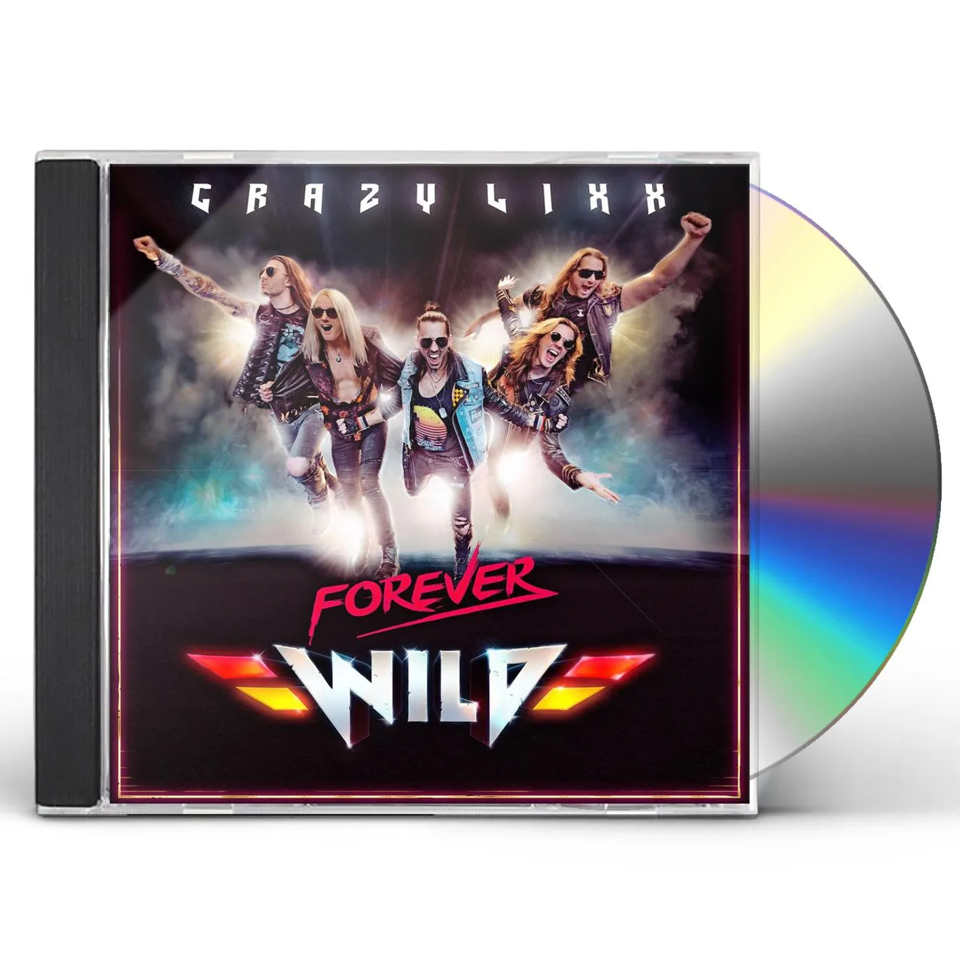 Crazy Lixx FOREVER WILD CD