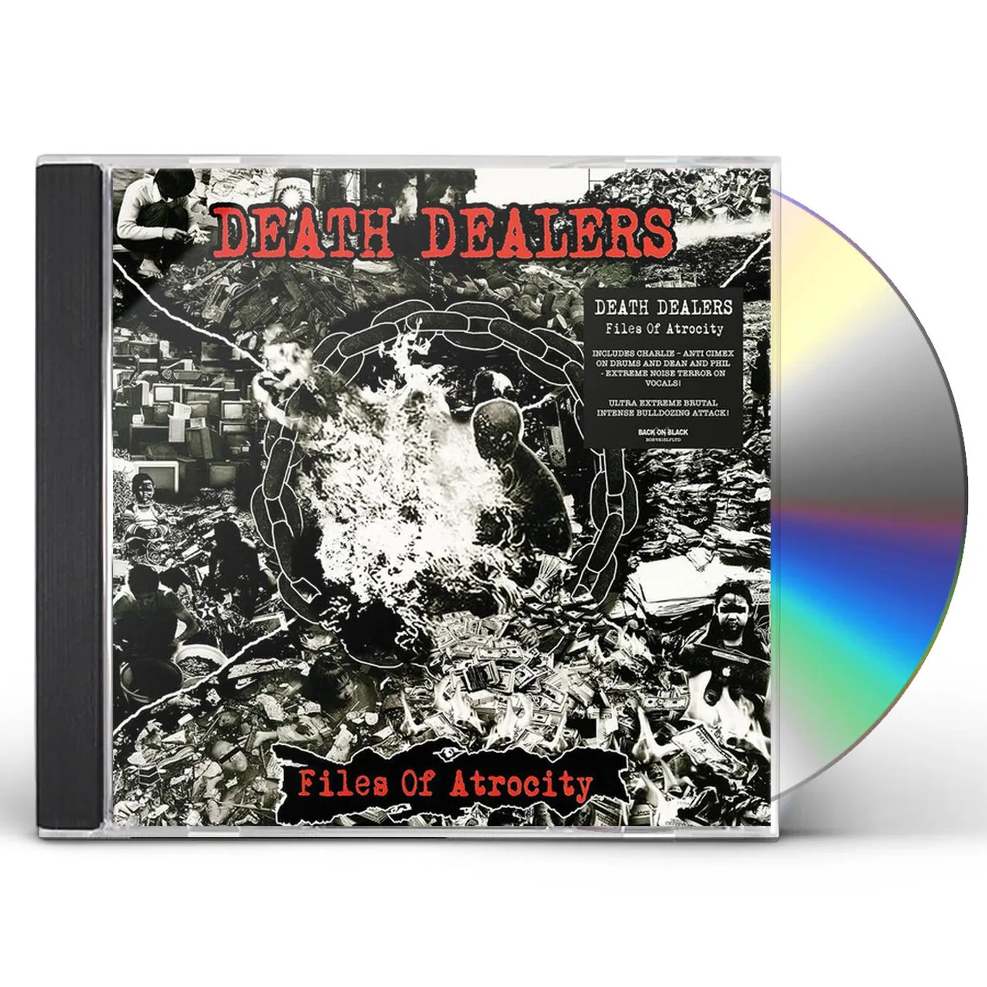Death Dealers FILES OF ATROCITY CD