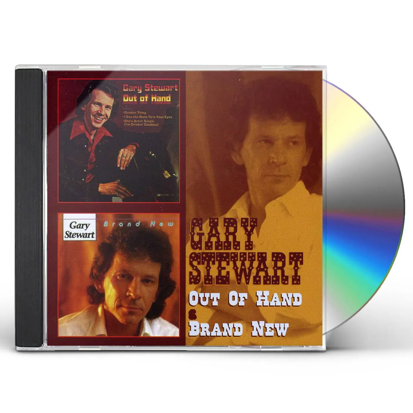Gary Stewart OUT OF HAND / BRAND NEW CD