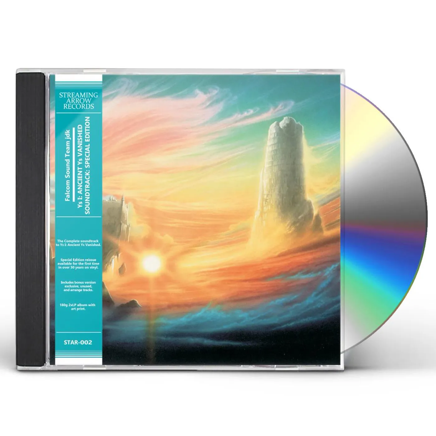 Falcom Sound Team jdk YS I: ANCIENT YS VANISHED SOUNDTRACK: SPECIAL ED. CD