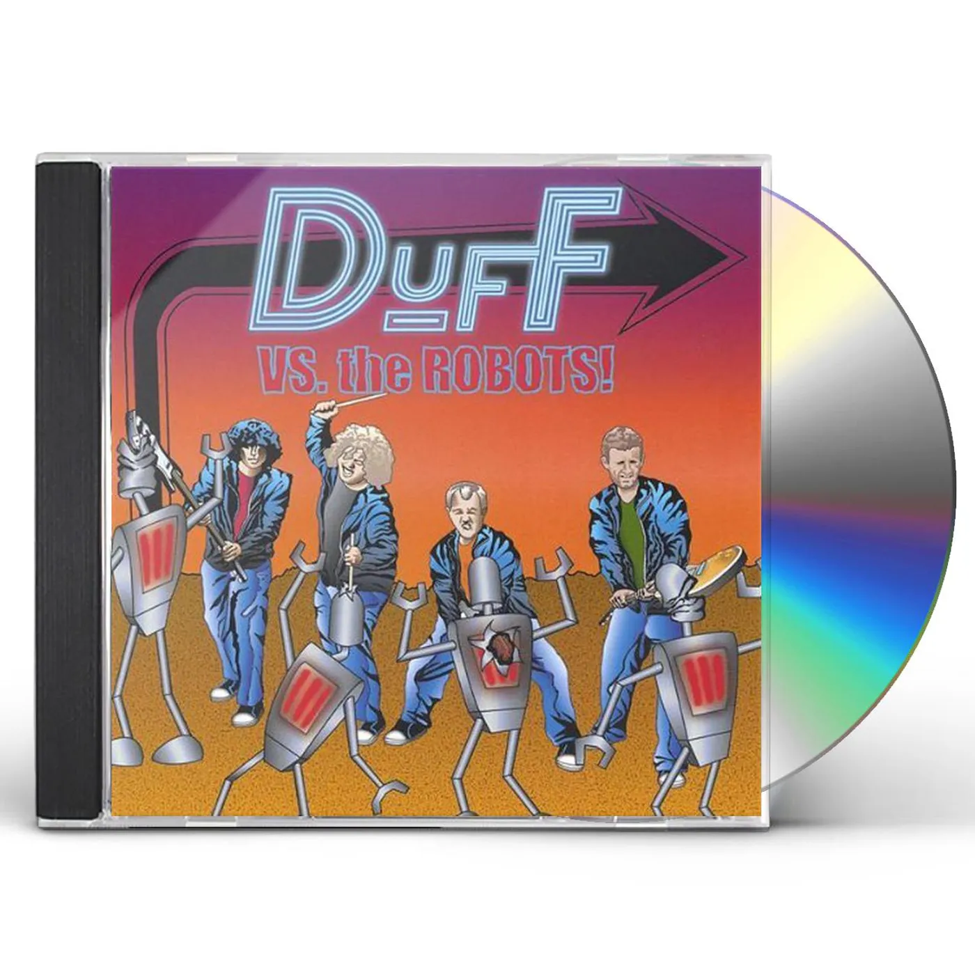 DUFF VS. THE ROBOTS! CD