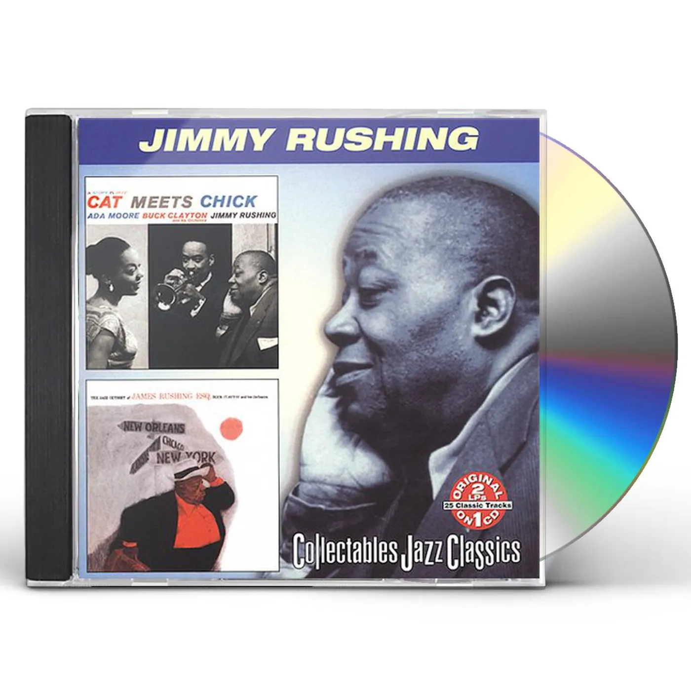 Jimmy Rushing CAT MEETS CHICK / JAZZ ODYSSEY JAMES RUSHING ESQ CD