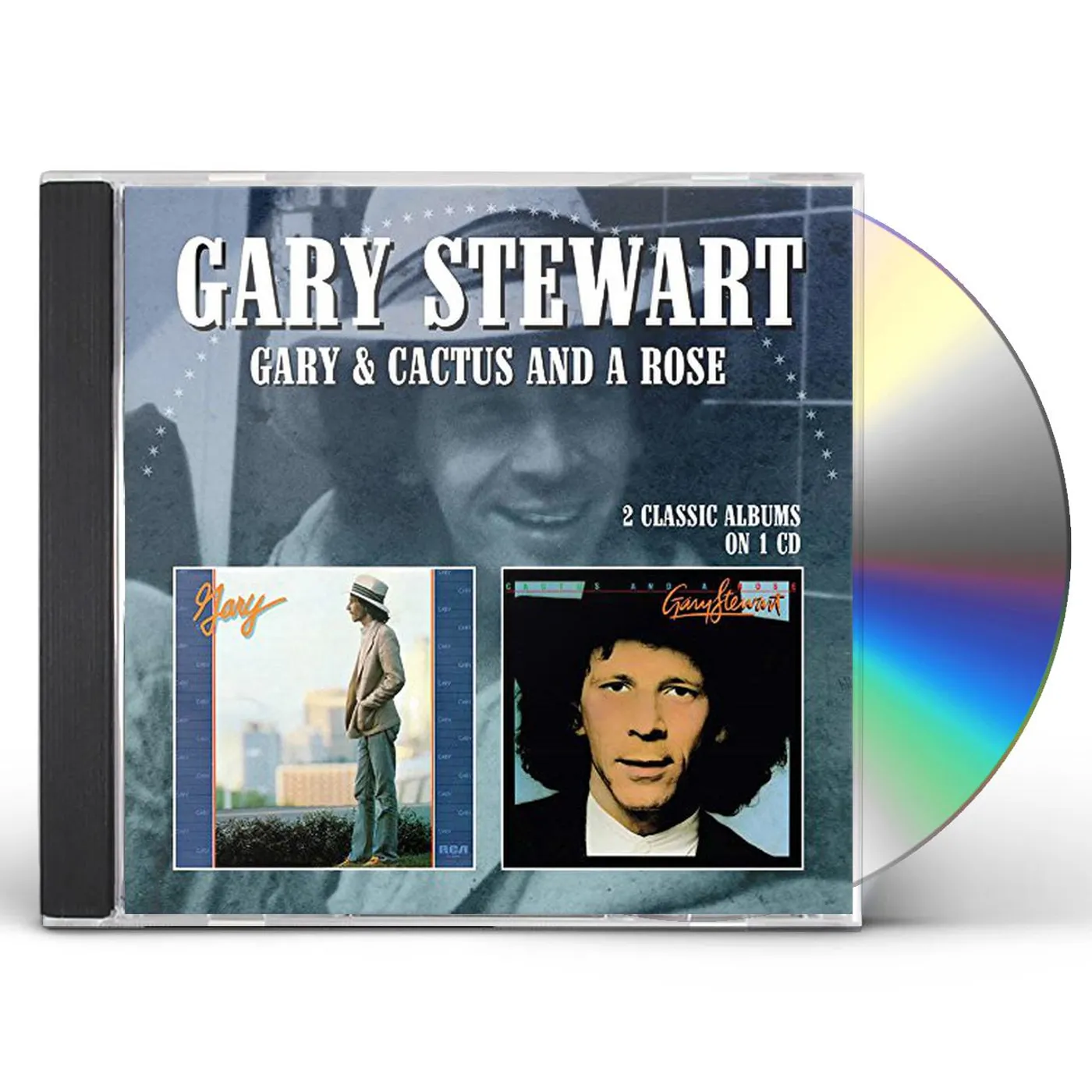 Gary Stewart GARY / CACTUS & A ROSE CD