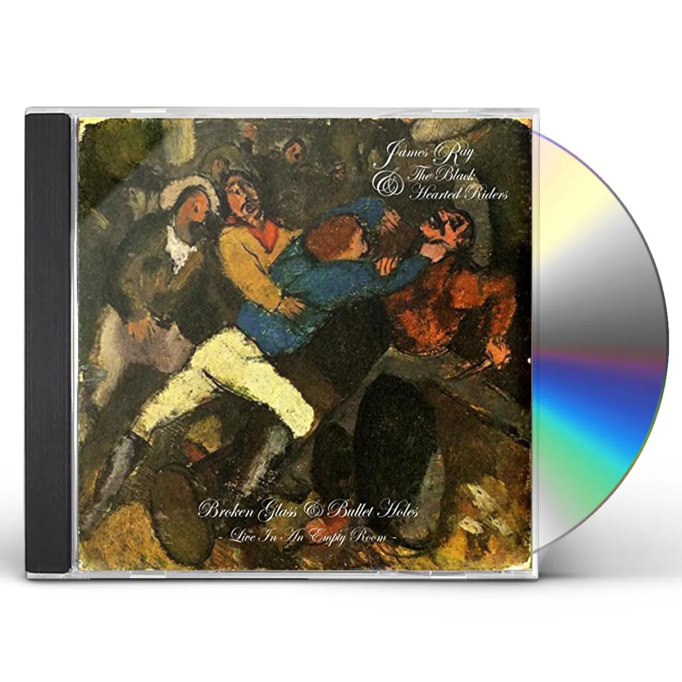 James Ray & The Black Hearted Riders BROKEN GLASS & BULLET HOLES: LIVE IN AN EMPTY ROOM CD