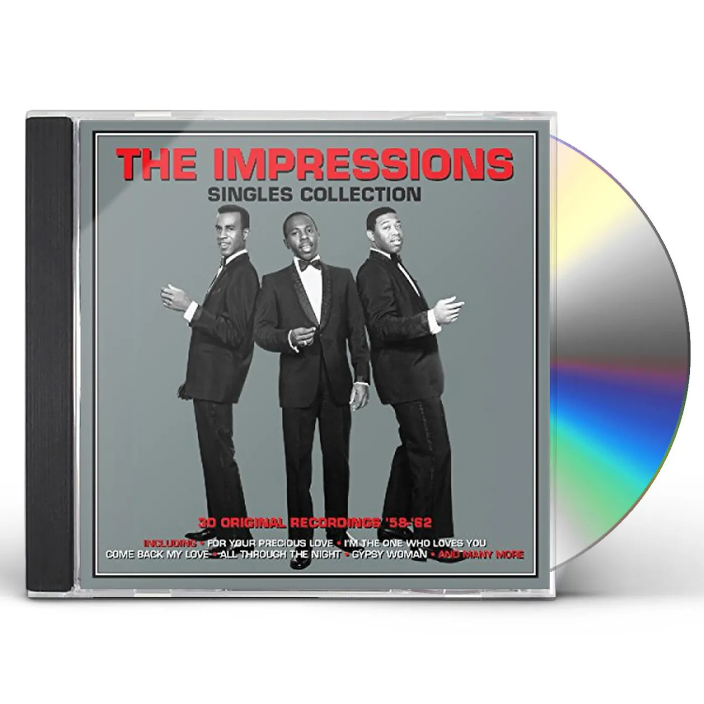 The Impressions SINGLES COLLECTION CD