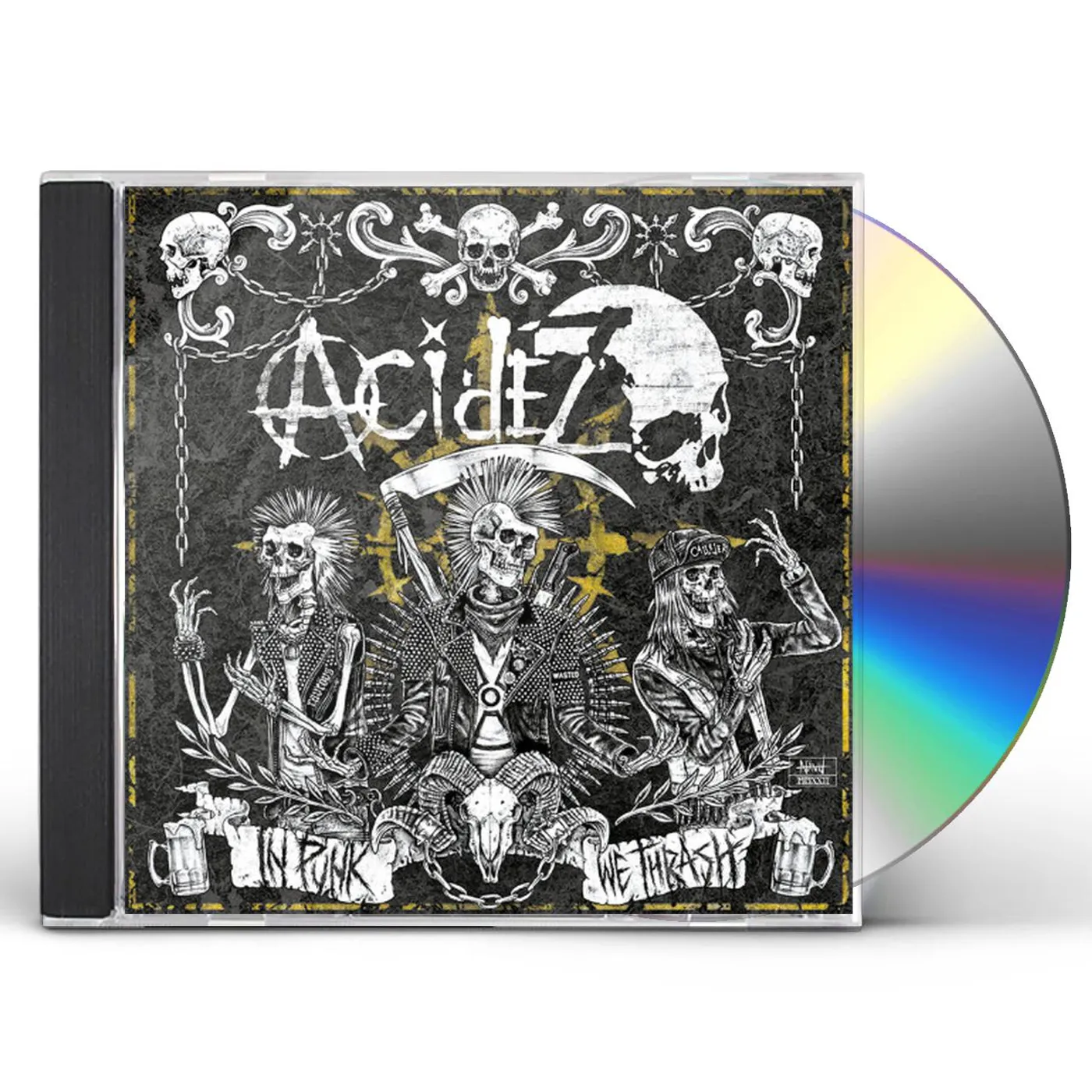 Acidez IN PUNK WE THRASH CD