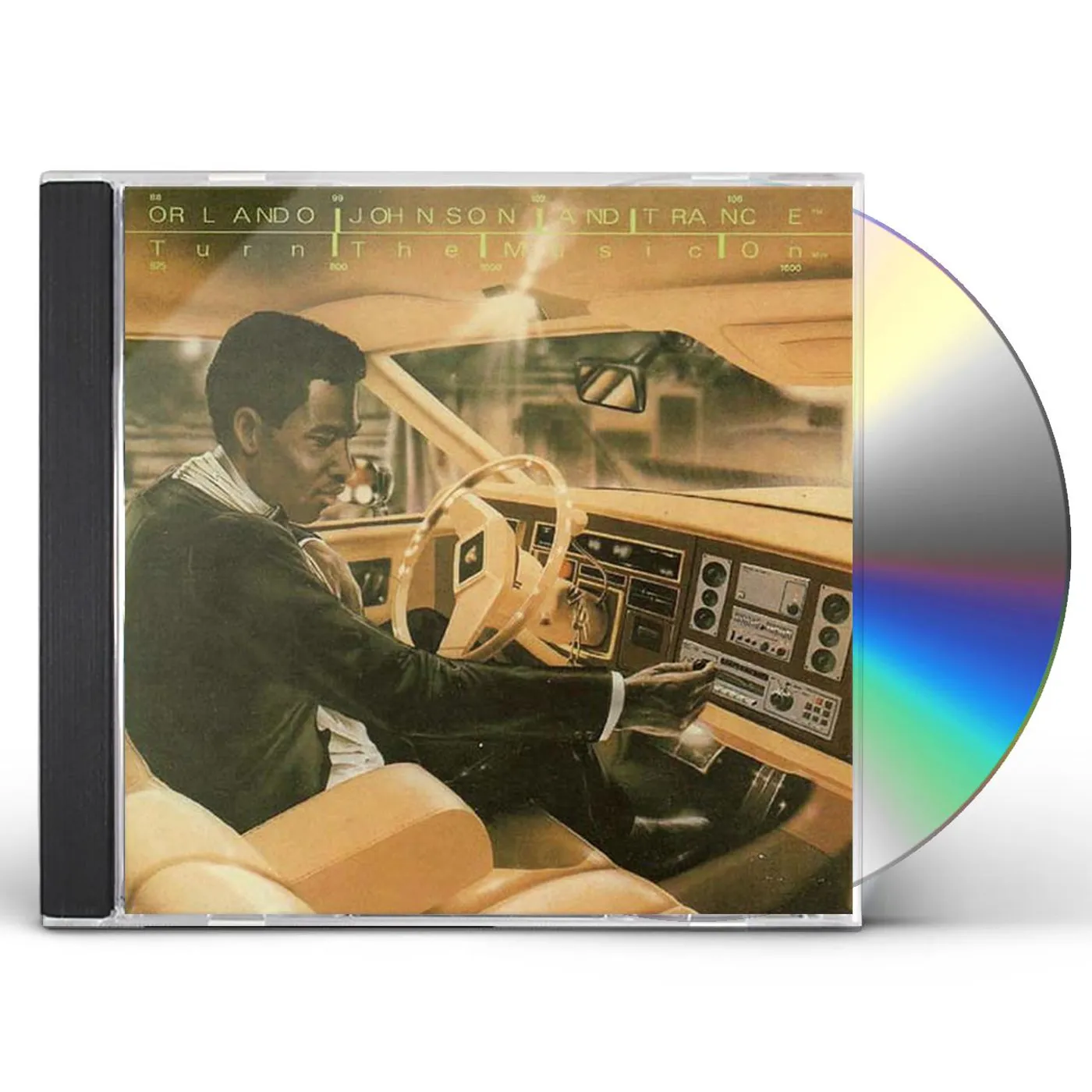 Orlando Johnson TURN THE MUSIC ON CD