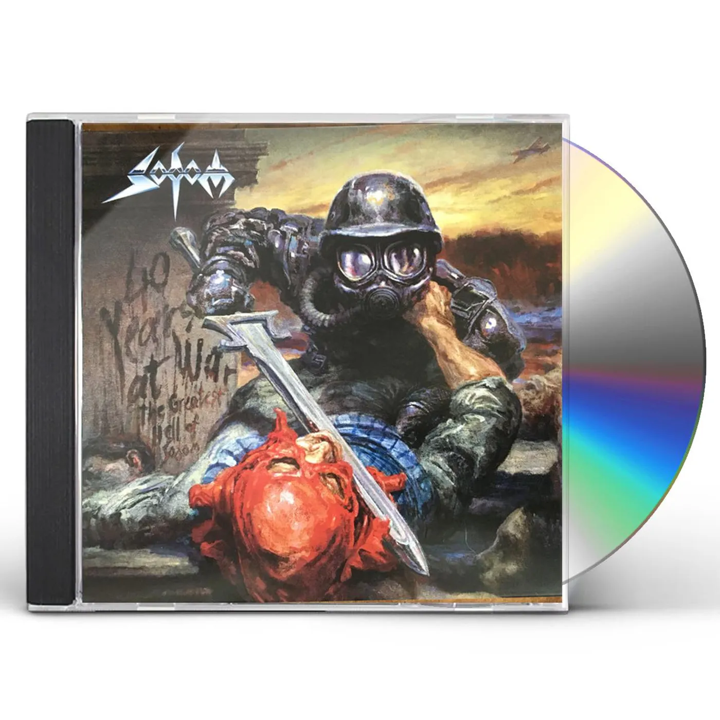 40 YEARS AT WAR - THE GREATEST HELL OF SODOM CD