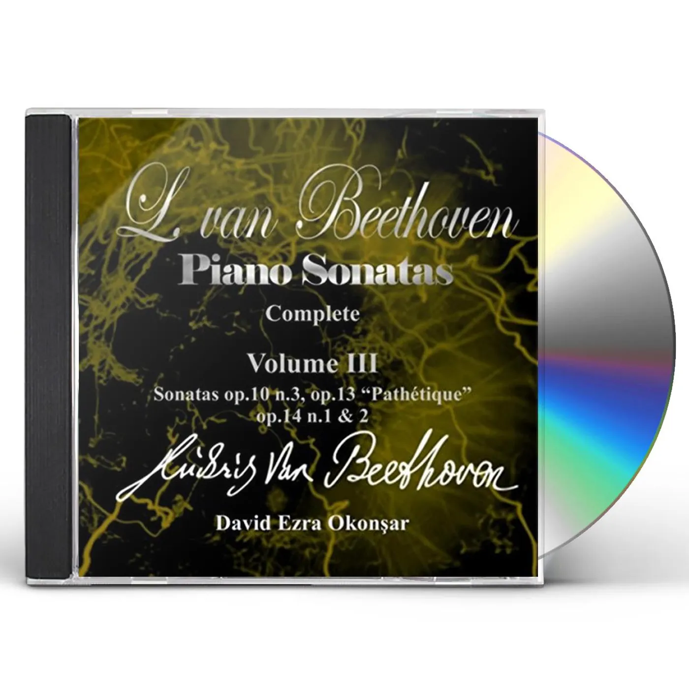 David Ezra Okonsar COMPLETE BEETHOVEN PIANO SONATAS 3 CD