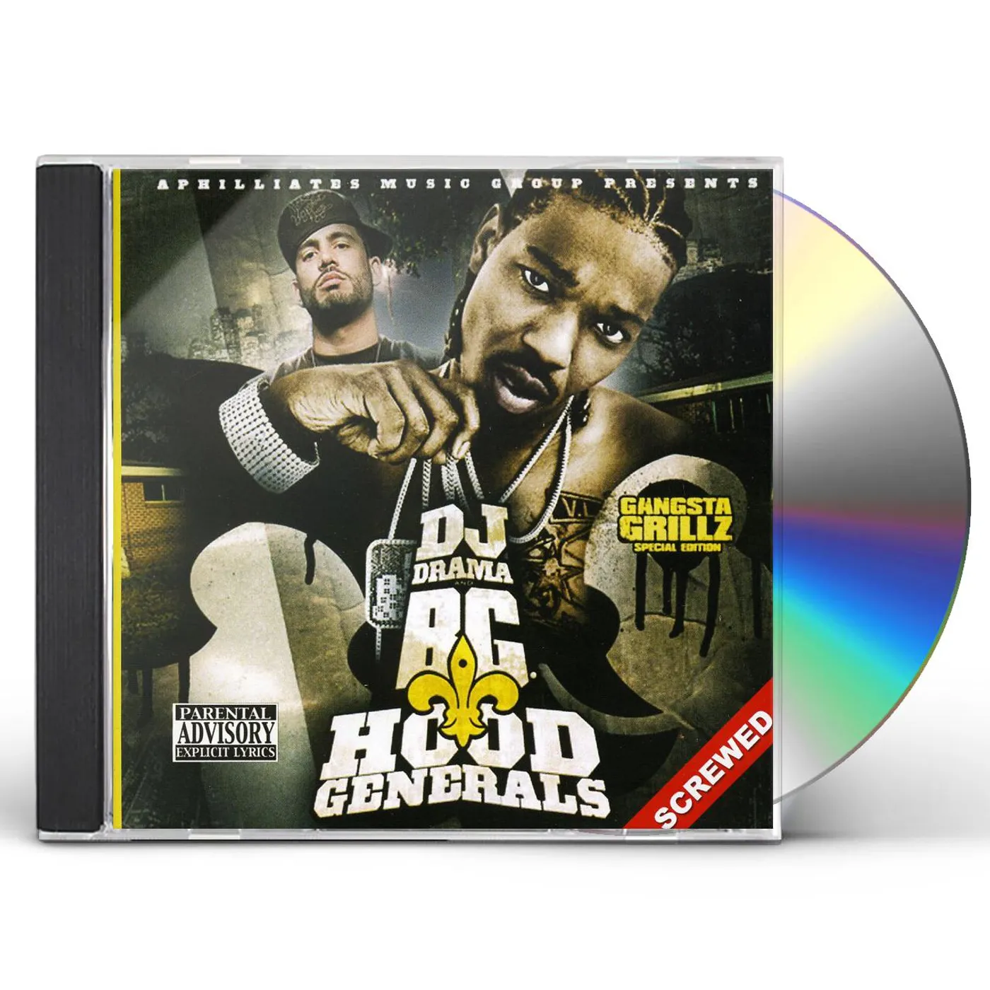 BG HOOD GENERALS: SCREWED CD