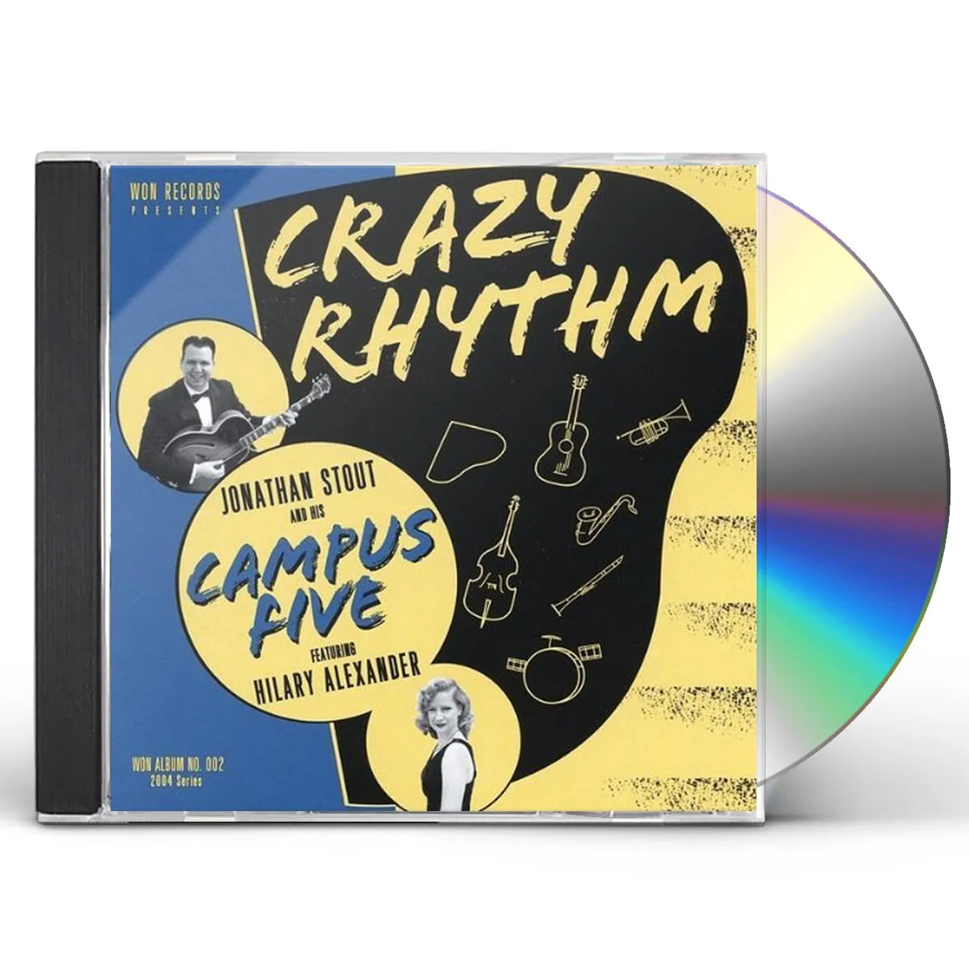 Jonathan Stout CRAZY RHYTHM CD