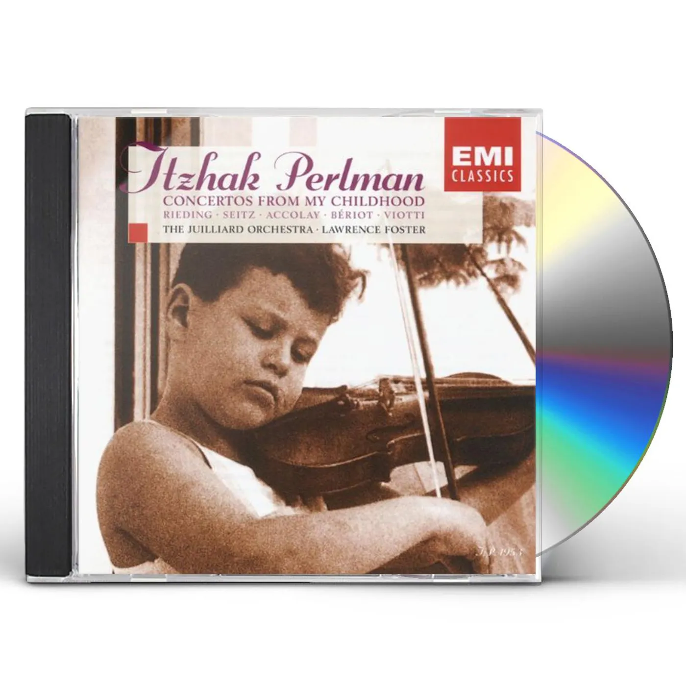 Itzhak Perlman CONCERTOS FROM MY CHILDHOOD CD