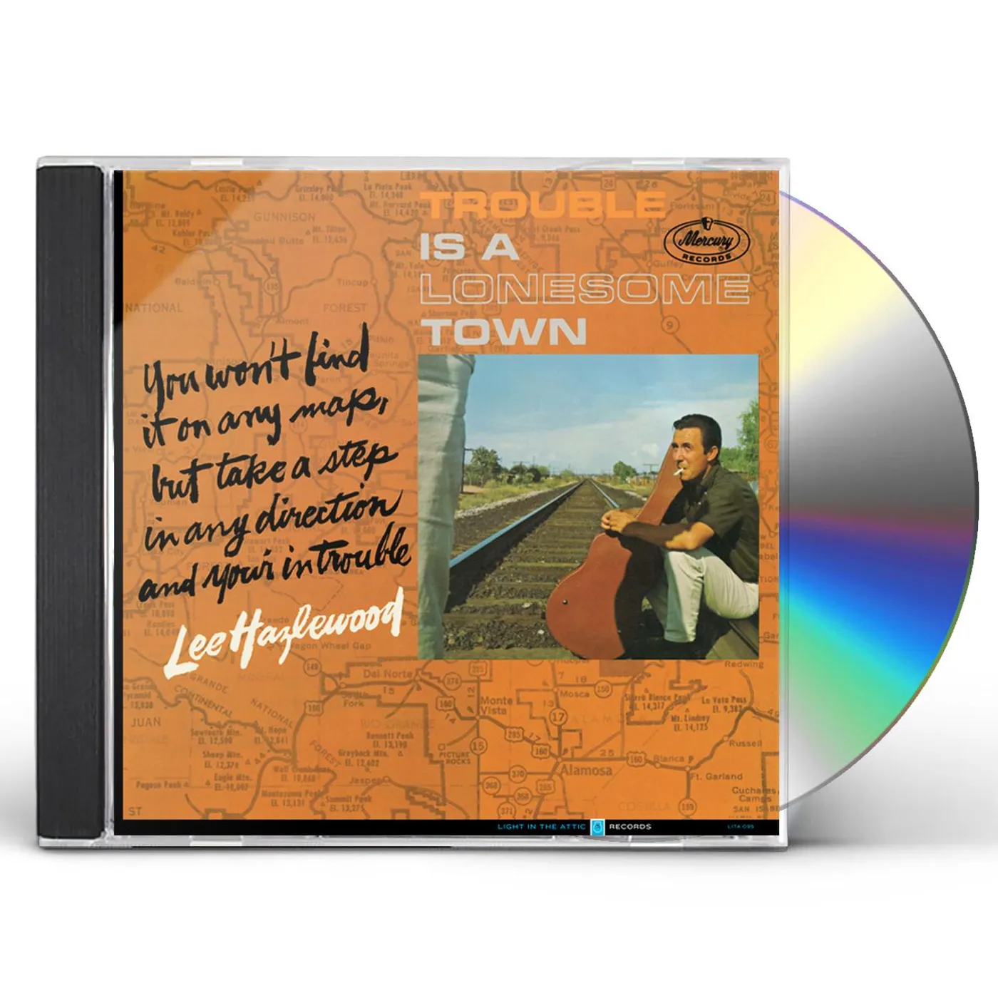 Lee Hazlewood TROUBLE IS A LONESOME TOWN CD