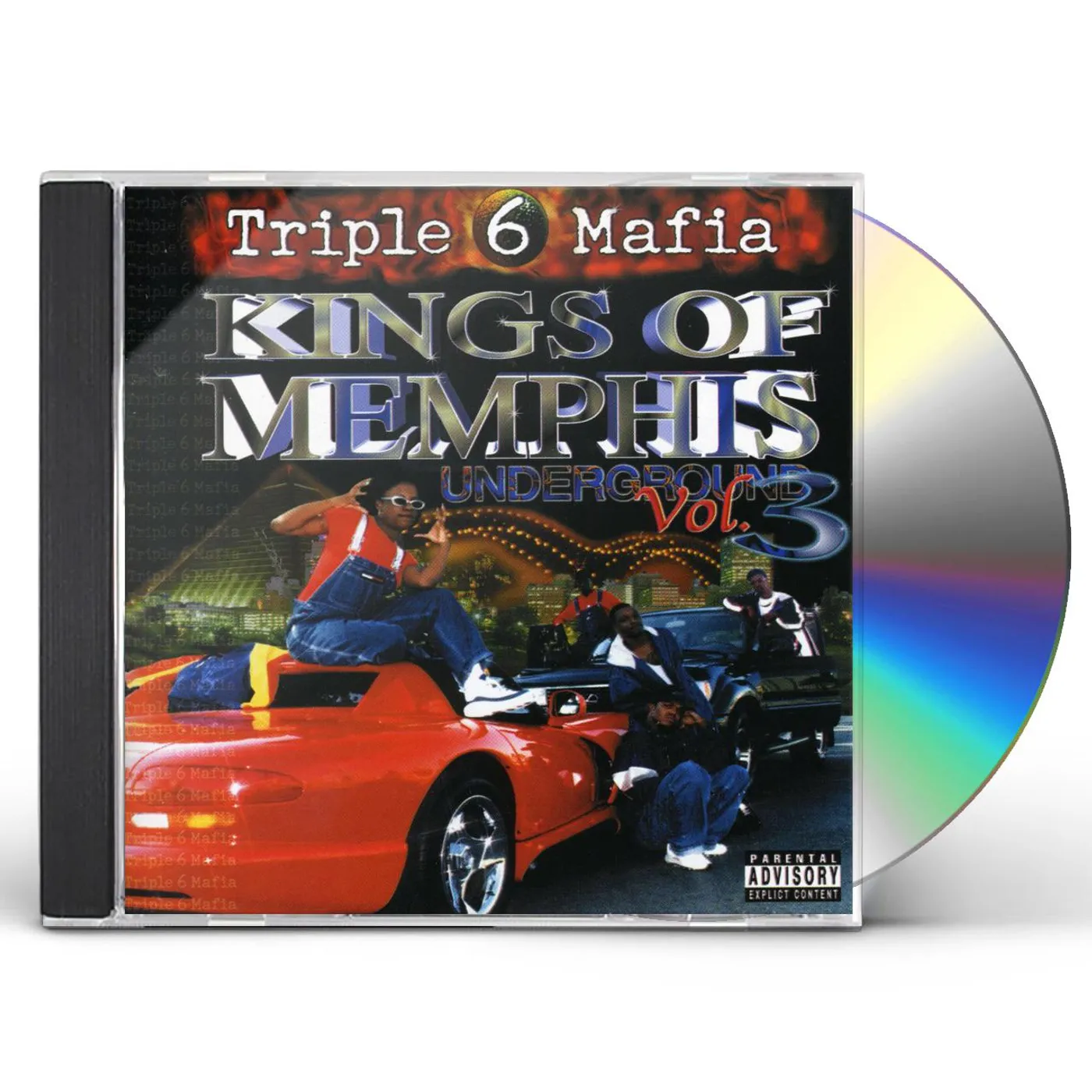 Three 6 Mafia KINGS OF MEMPHIS: UNDERGROUND 3 CD