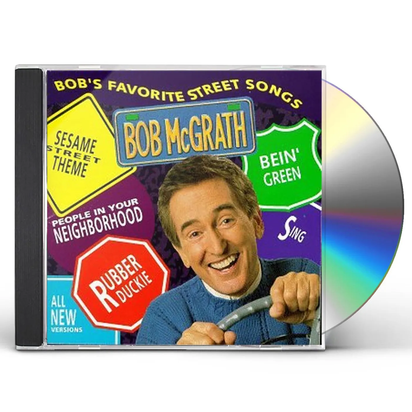 Bob McGrath BOB'S FAVORITE STREET SONGS CD