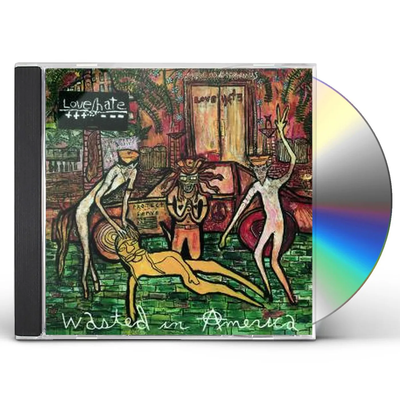 Love/Hate WASTED IN AMERICA CD