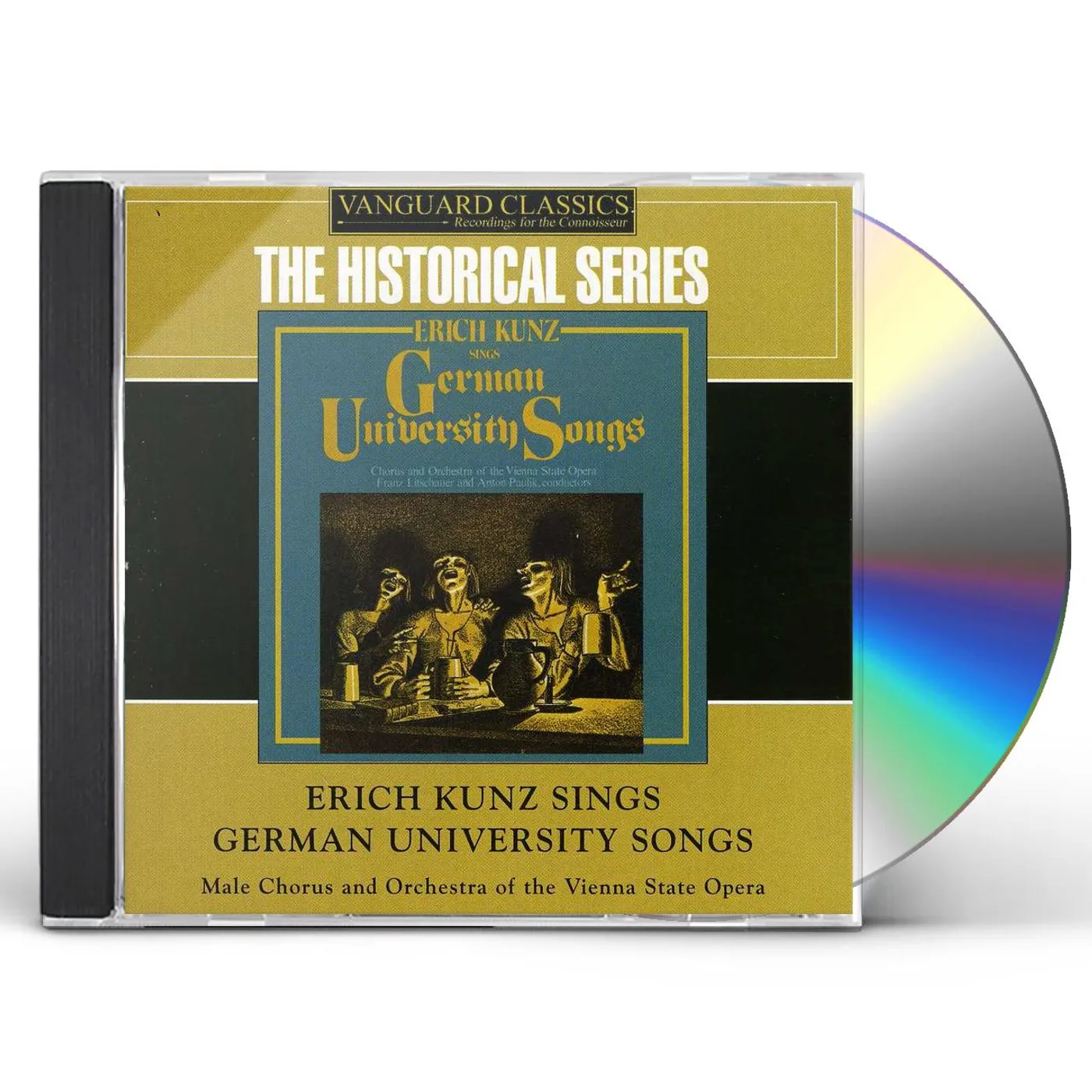 ERICH KUNZ SINGS GERMAN UNIVERSITY SONGS CD