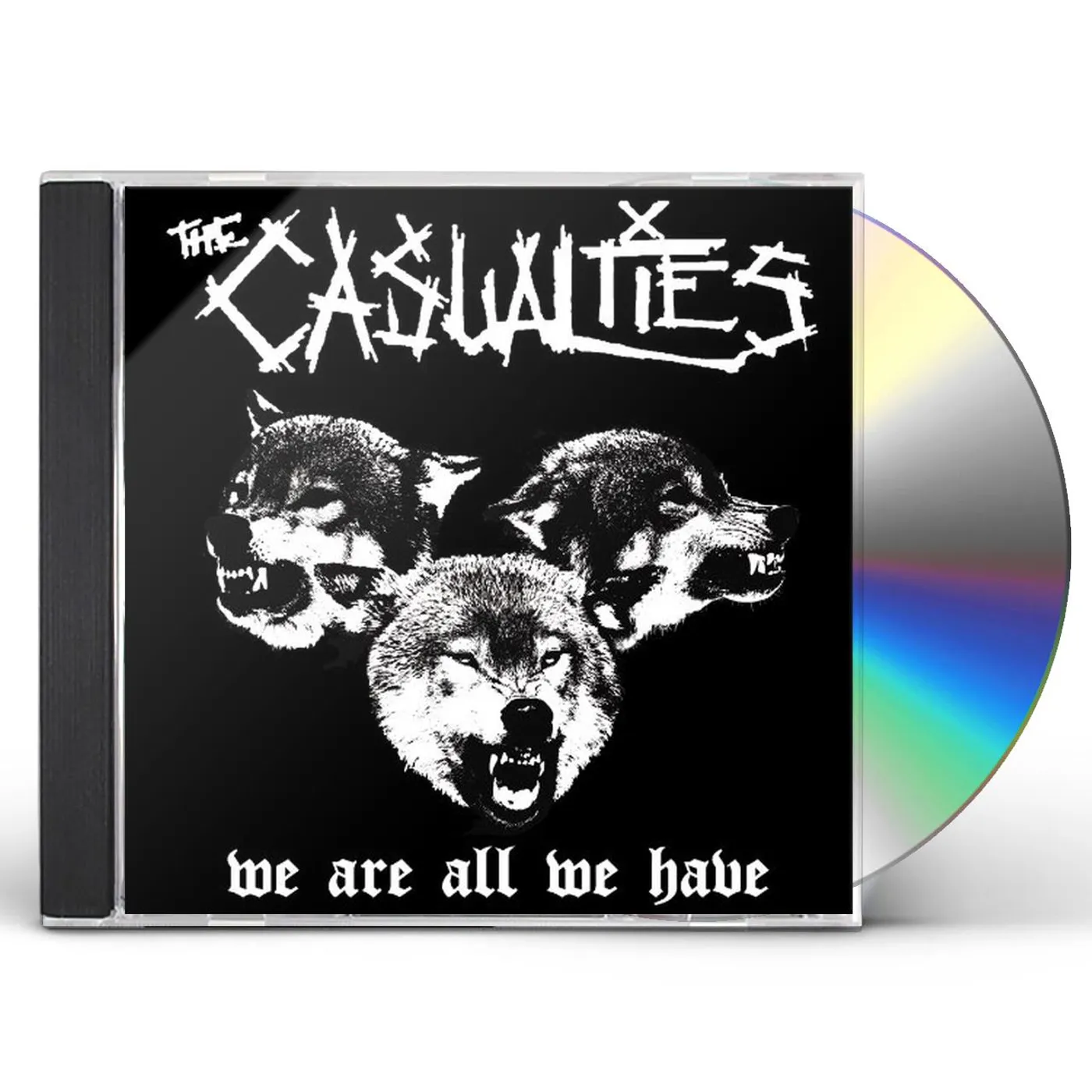 The Casualties WE ARE ALL WE HAVE CD