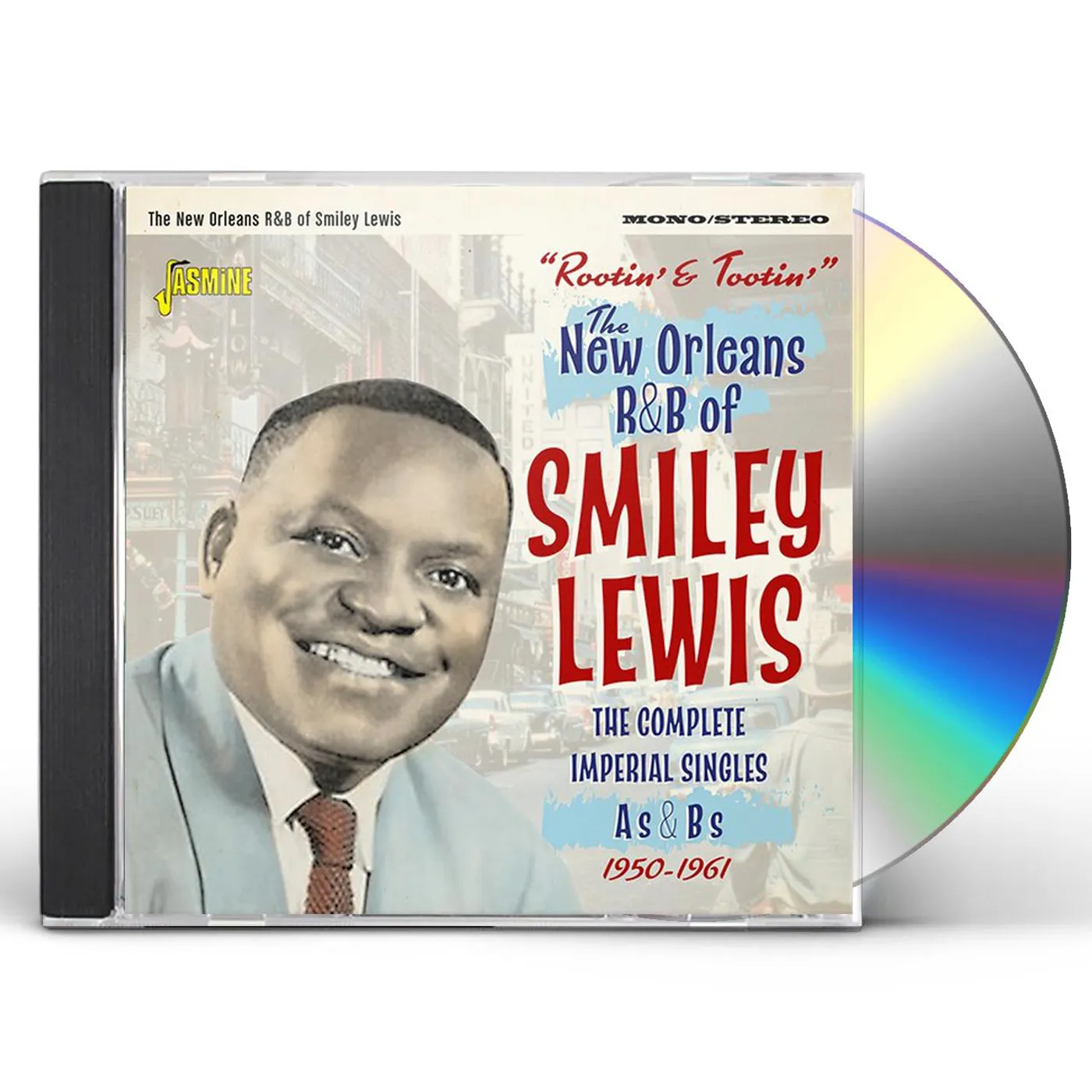 Smiley Lewis ROOTIN & TOOTIN THE NEW ORLEANS R&B OF SMILEY CD