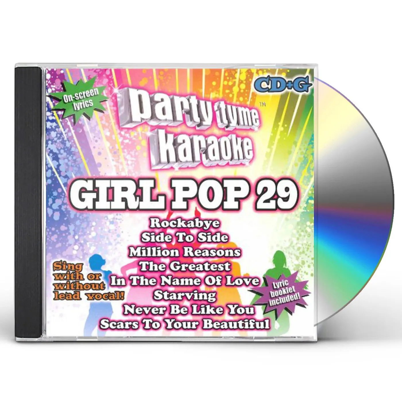 Party Tyme Karaoke - Girl Pop 29 (8+8 Song CD+G) CD