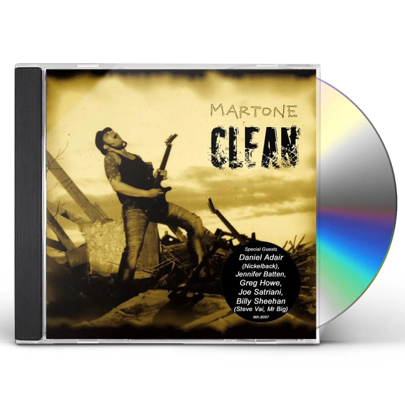 Dave Martone CLEAN CD