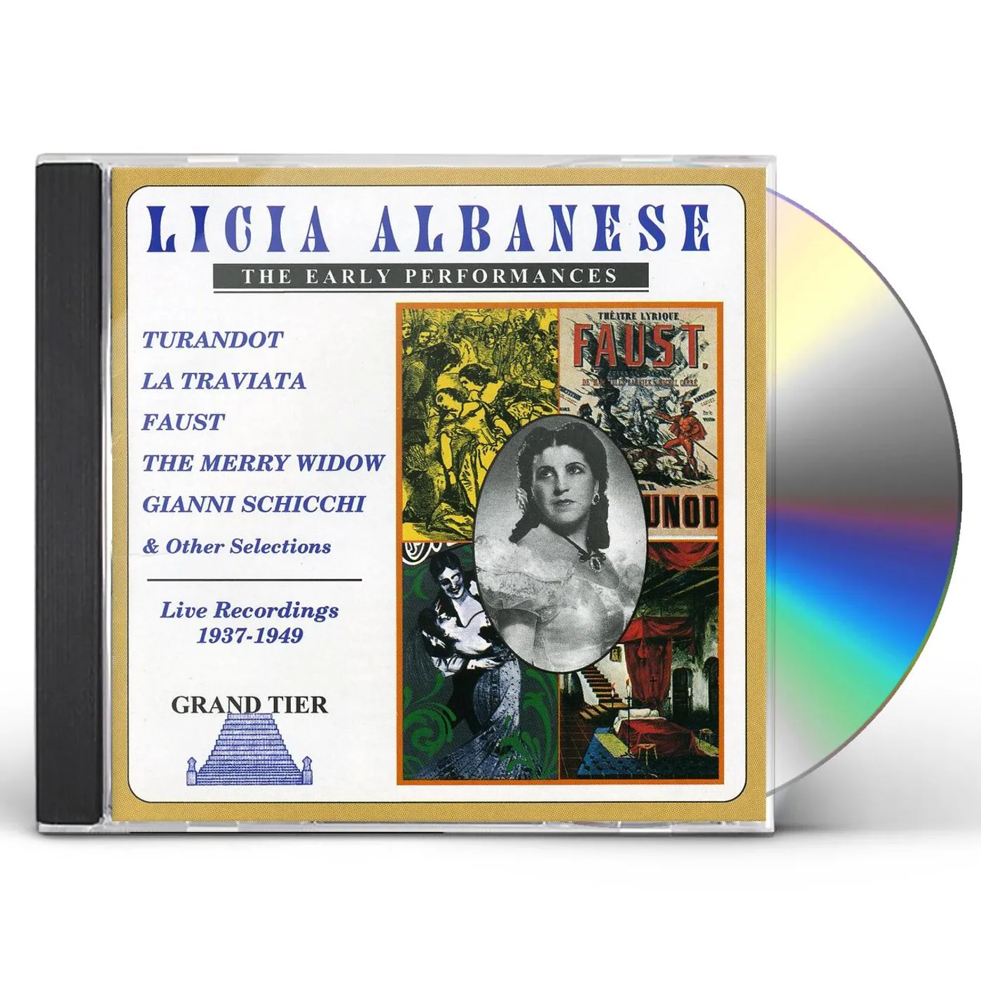 Licia Albanese EARLY PERFORMANCES 1937-49 CD