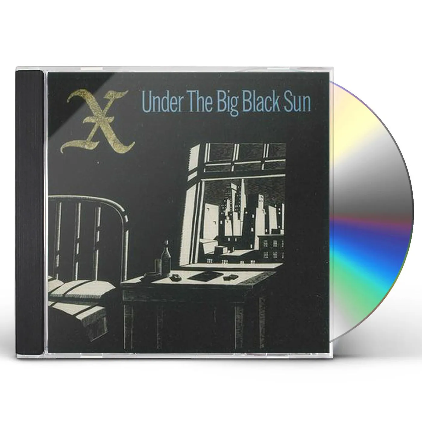 X  UNDER THE BIG BLACK SUN CD