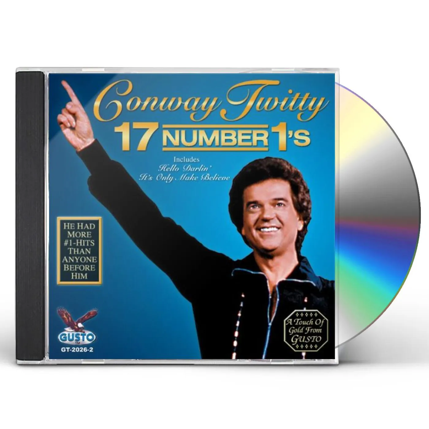 Conway Twitty 17 NUMBER 1S CD