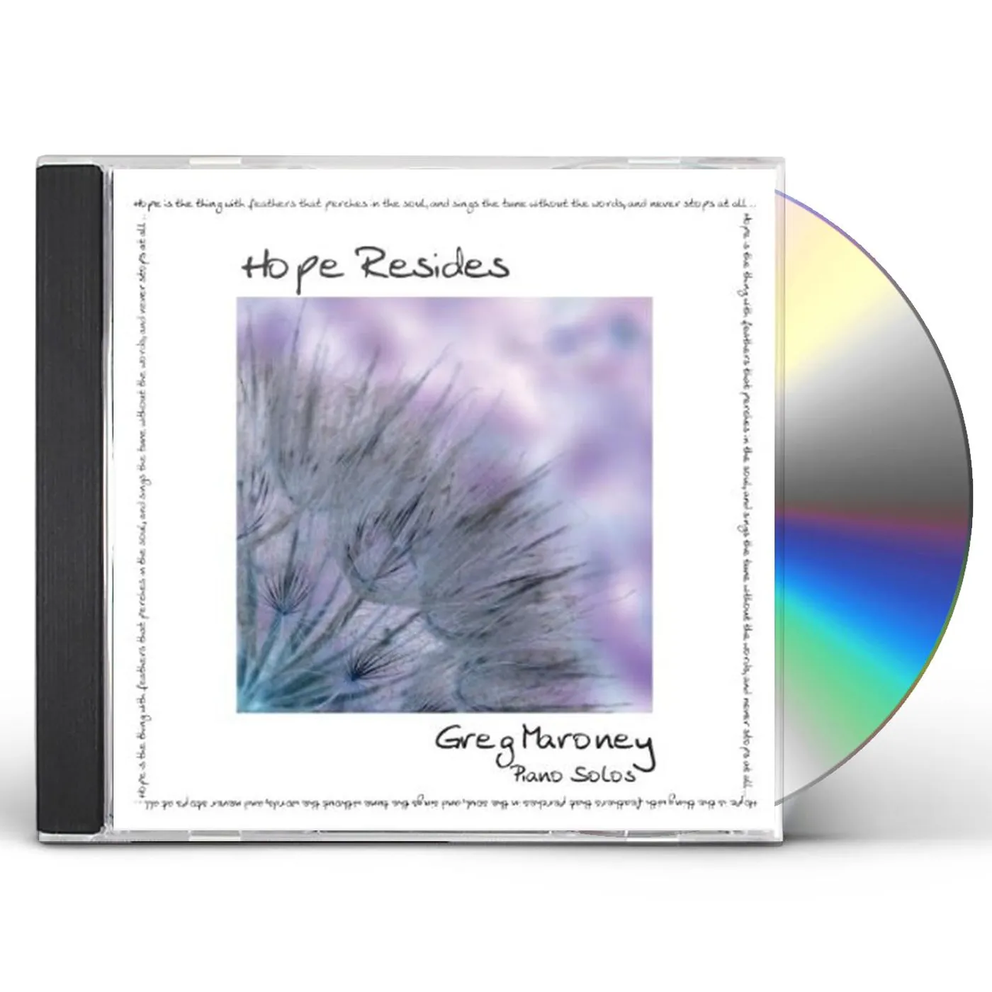 Greg Maroney HOPE RESIDES CD