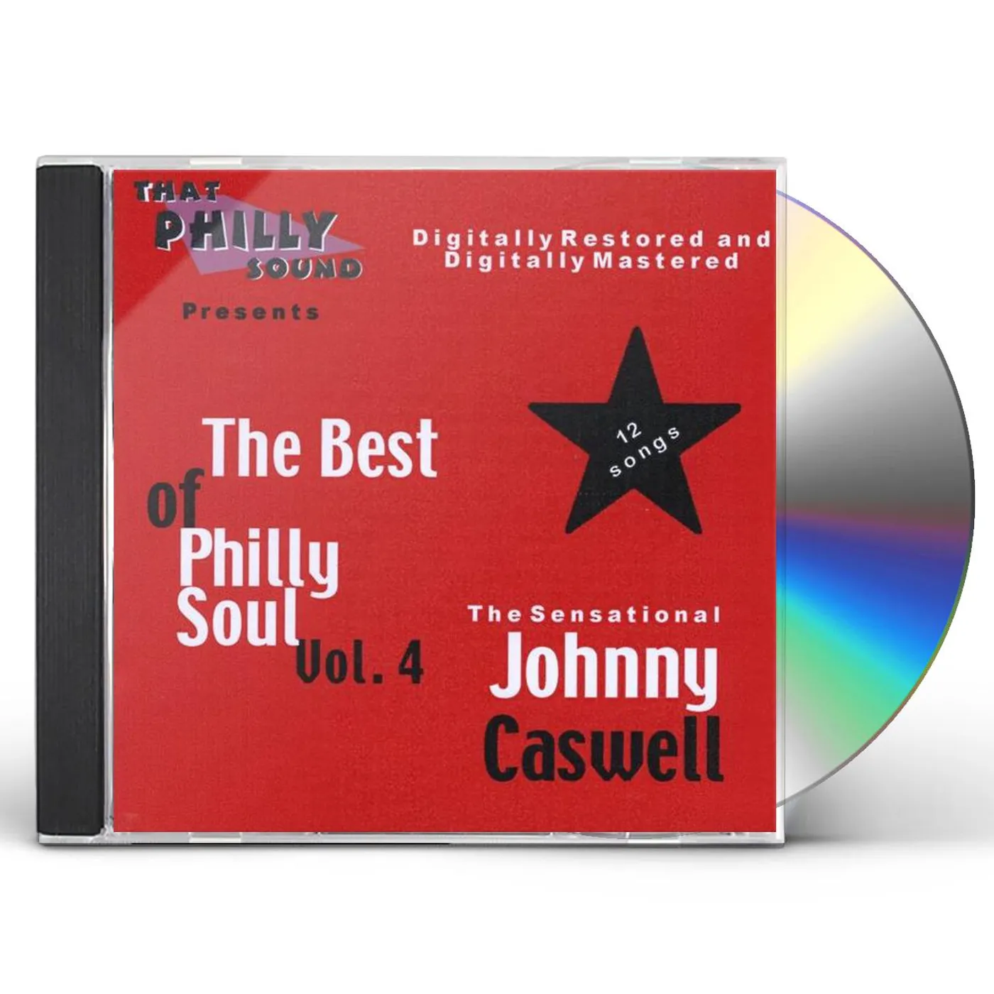 Johnny Caswell BEST OF PHILLY SOUL 4 CD