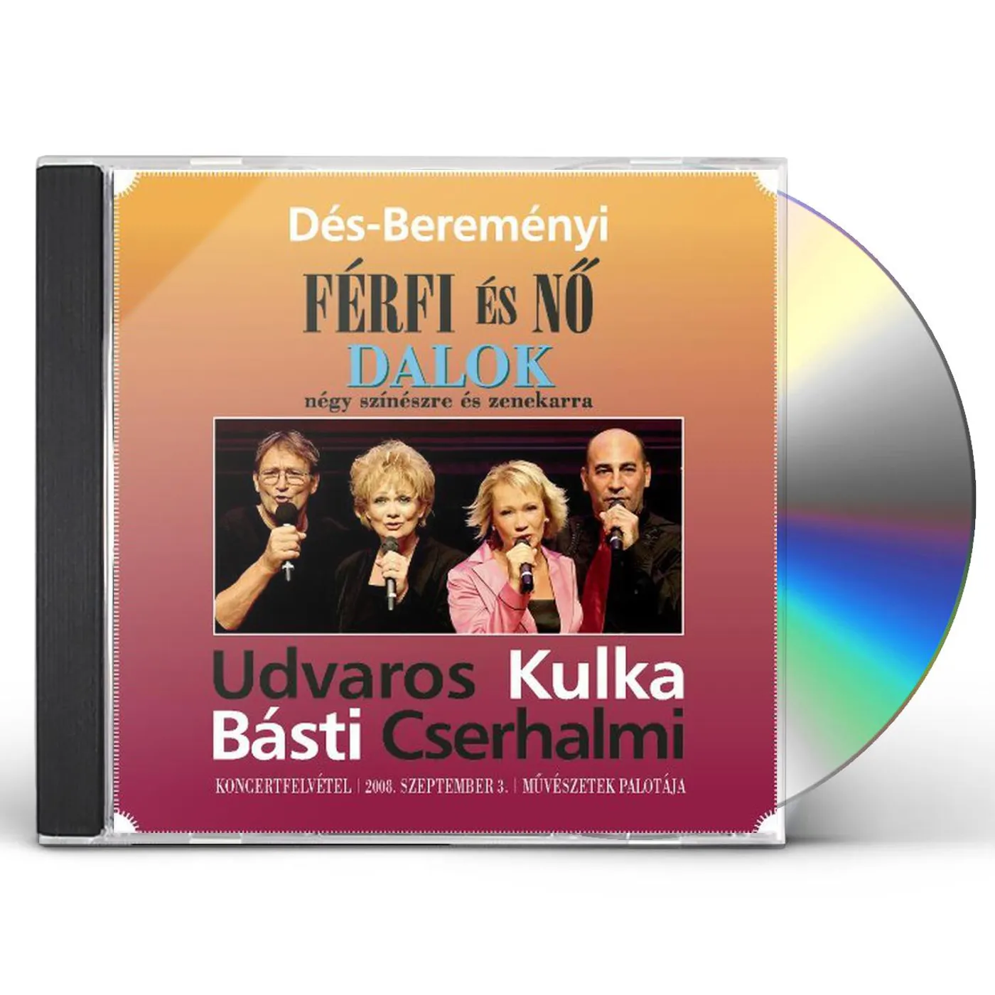 Cast Recordings DES-BEREMENYI: FERFI ES NO CD